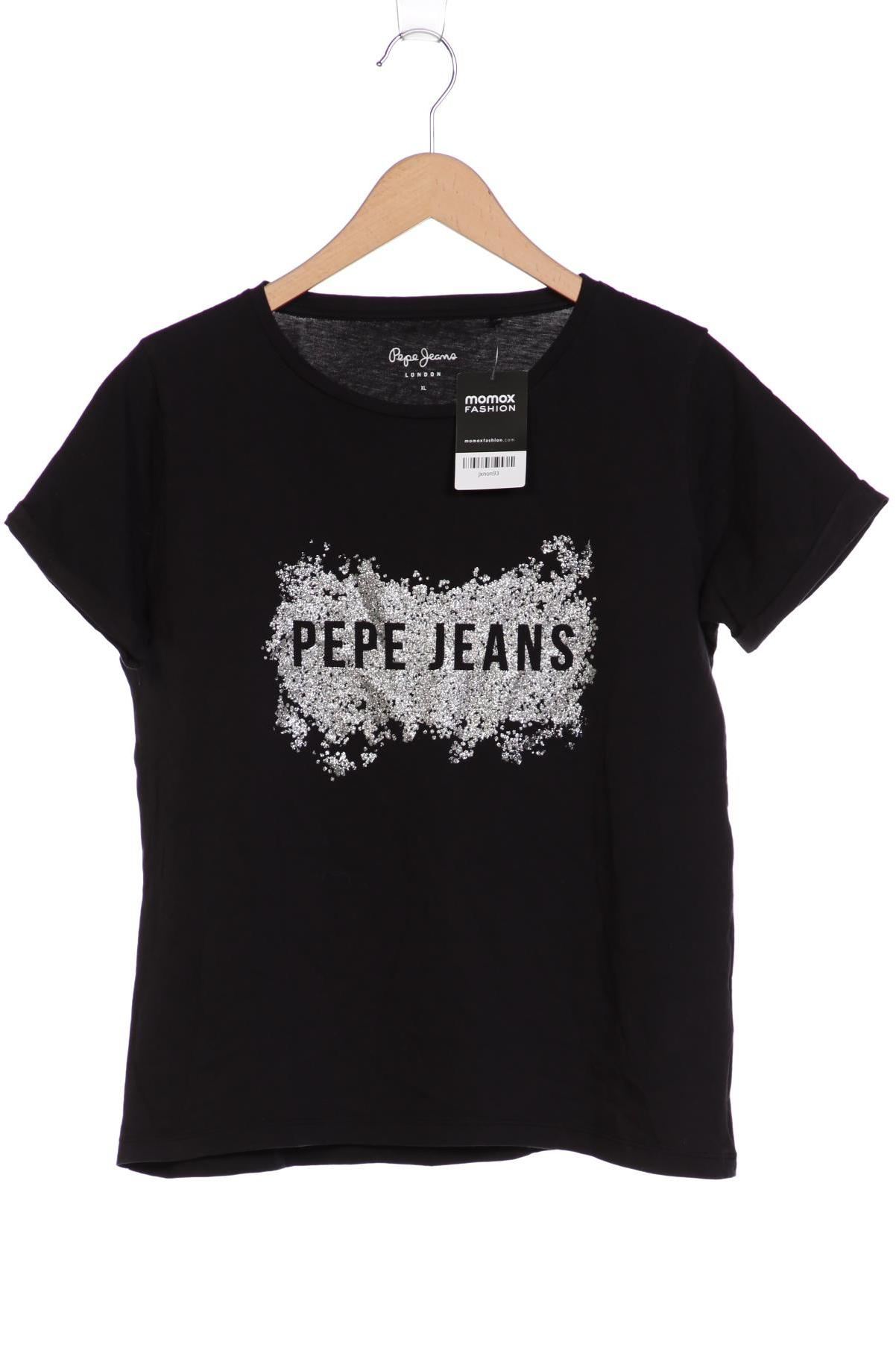 

Pepe Jeans Damen T-Shirt, schwarz