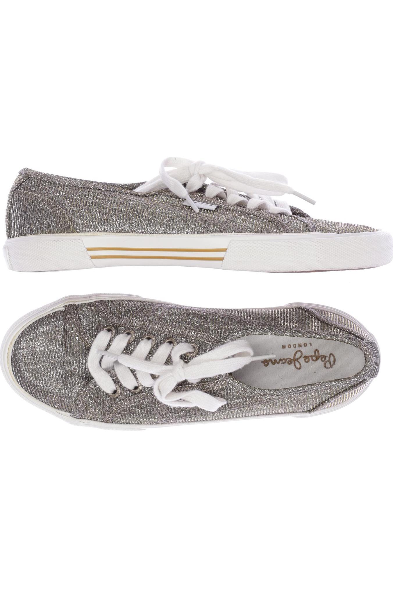 

Pepe Jeans Damen Sneakers, silber, Gr. 38