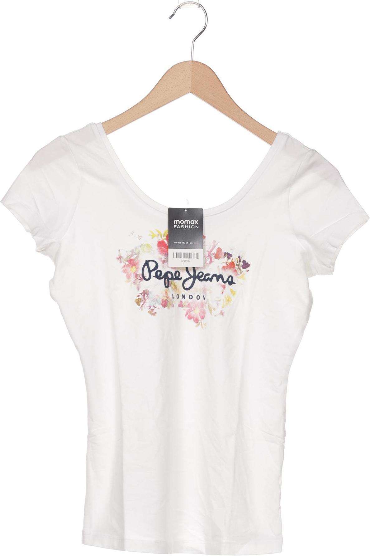 

Pepe Jeans Damen T-Shirt, weiß, Gr. 38