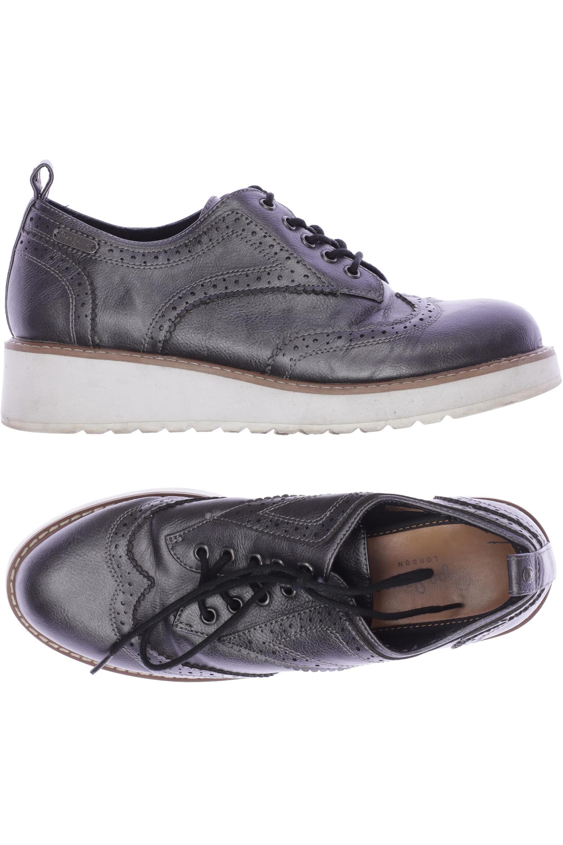 

Pepe Jeans Damen Halbschuh, grau, Gr. 40