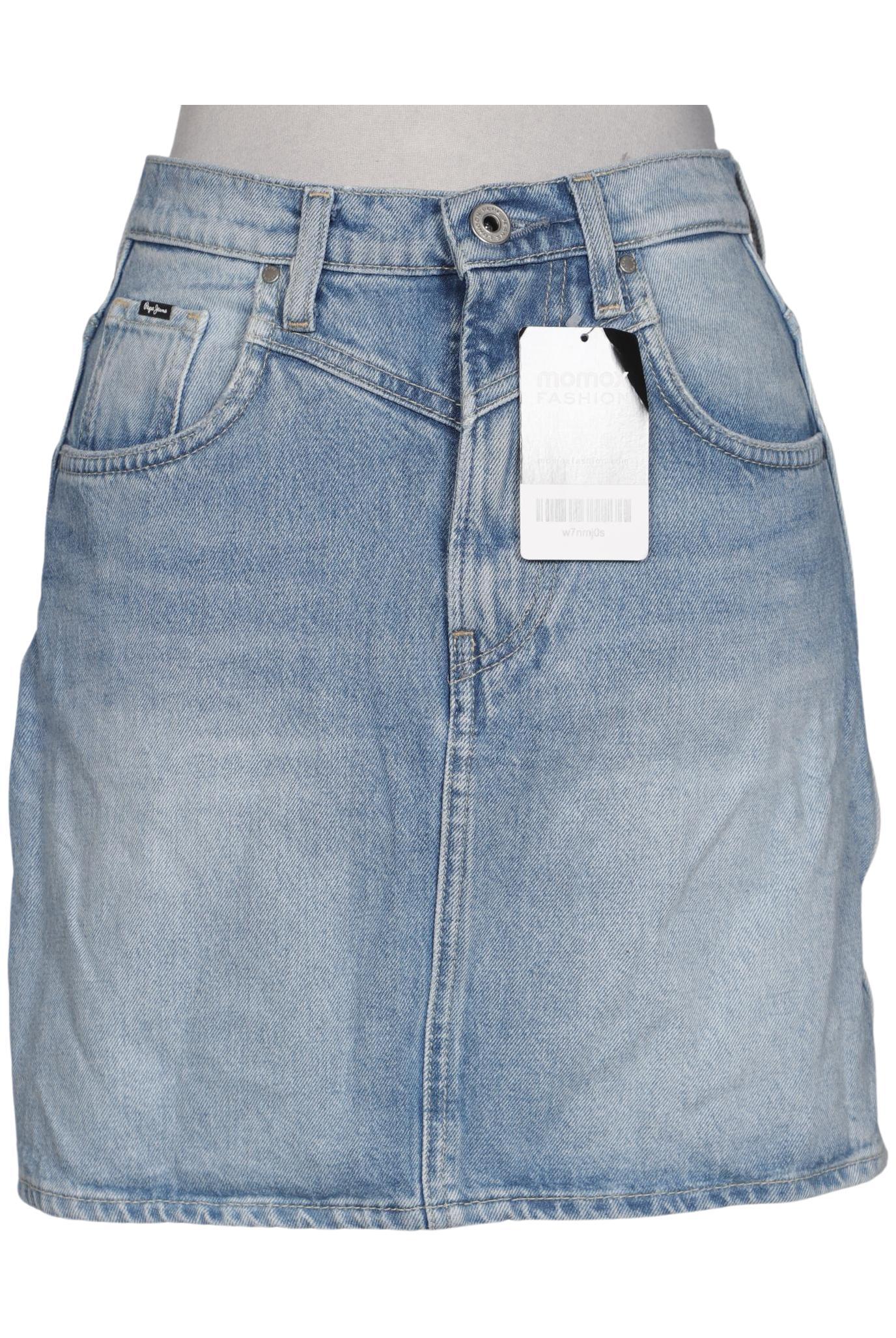 

Pepe Jeans Damen Rock, hellblau, Gr. 26