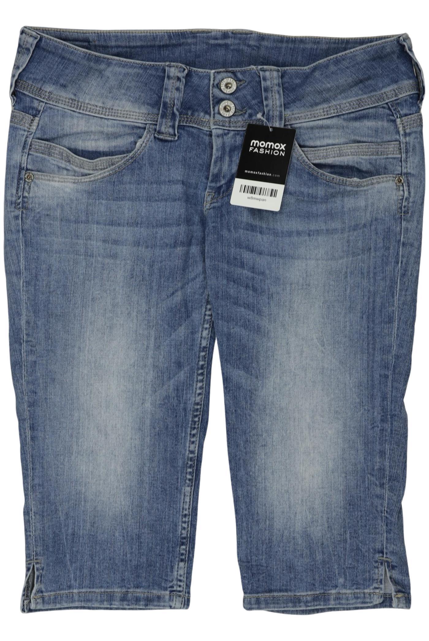 

Pepe Jeans Damen Shorts, blau, Gr. 28