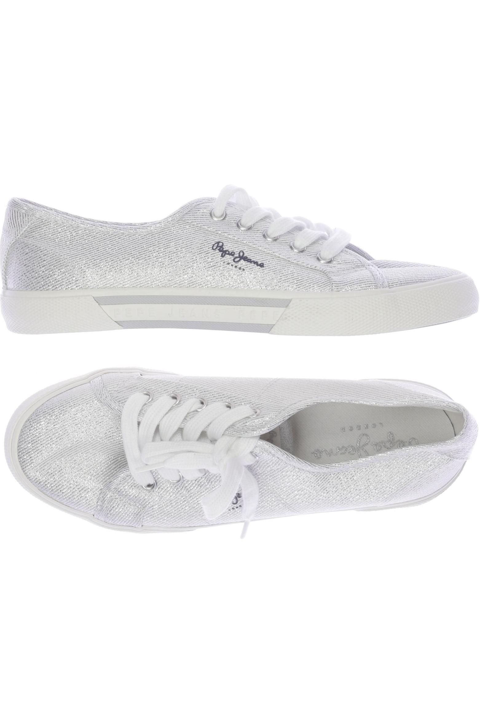 

Pepe Jeans Damen Sneakers, silber, Gr. 38