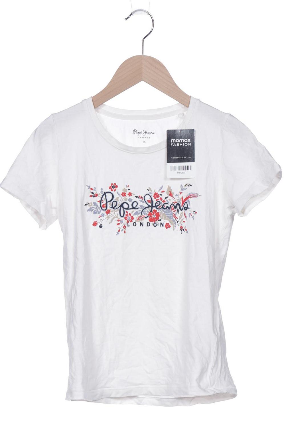 

Pepe Jeans Damen T-Shirt, weiß, Gr. 34