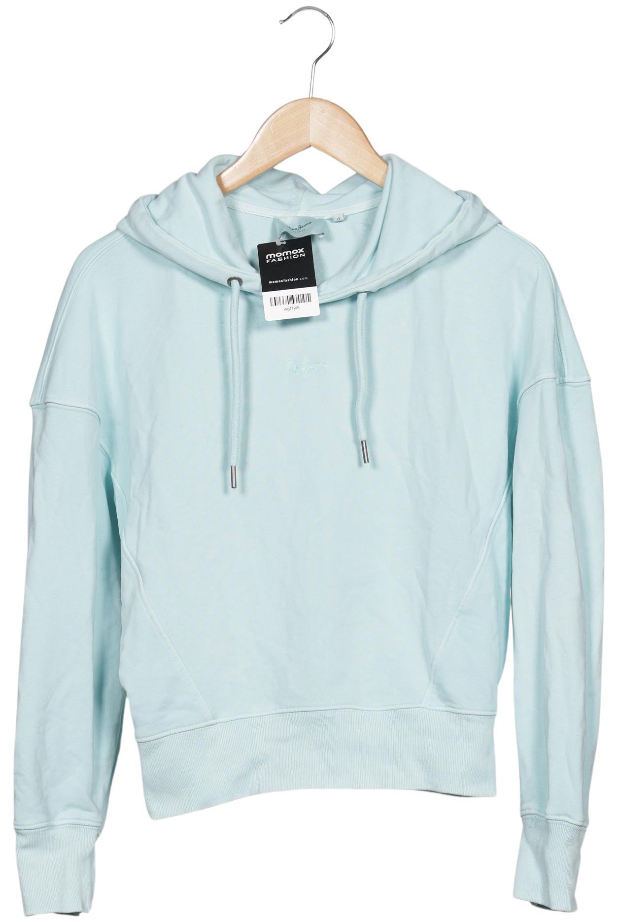

Pepe Jeans Damen Kapuzenpullover, hellblau, Gr. 34
