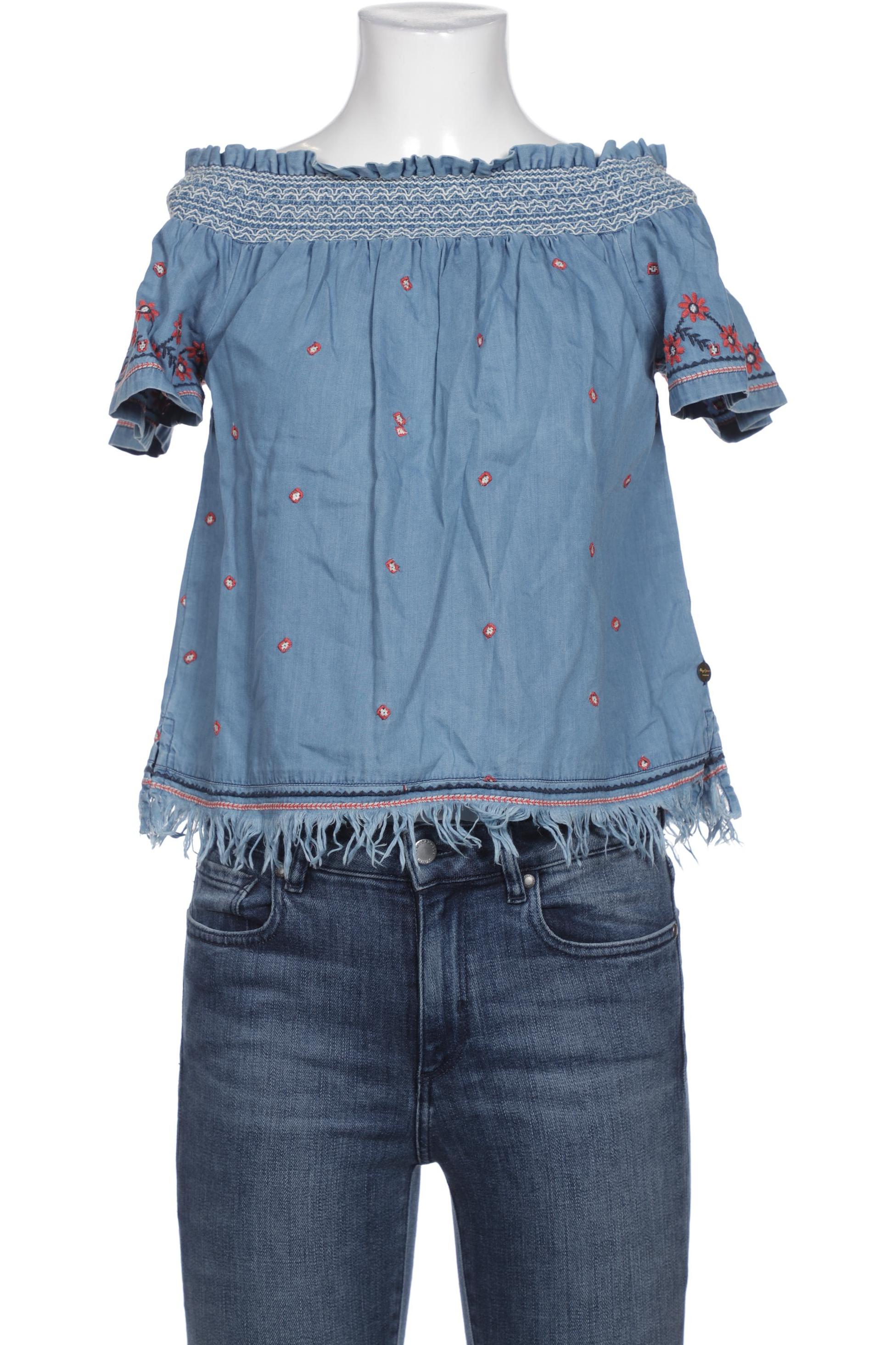 

Pepe Jeans Damen Bluse, blau