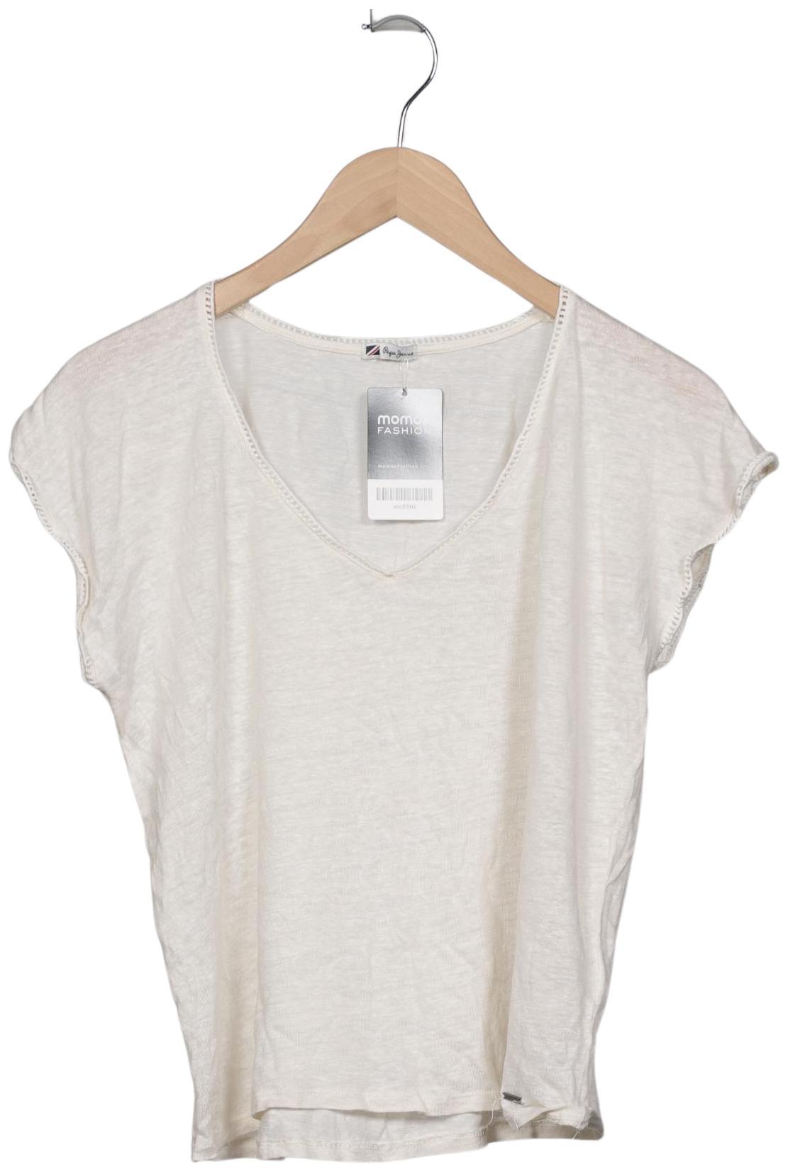 

Pepe Jeans Damen T-Shirt, beige, Gr. 44