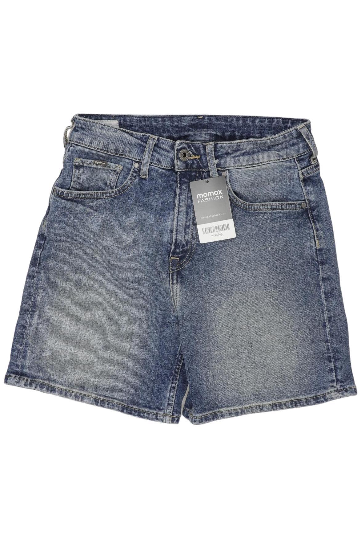 

Pepe Jeans Damen Shorts, blau, Gr. 26