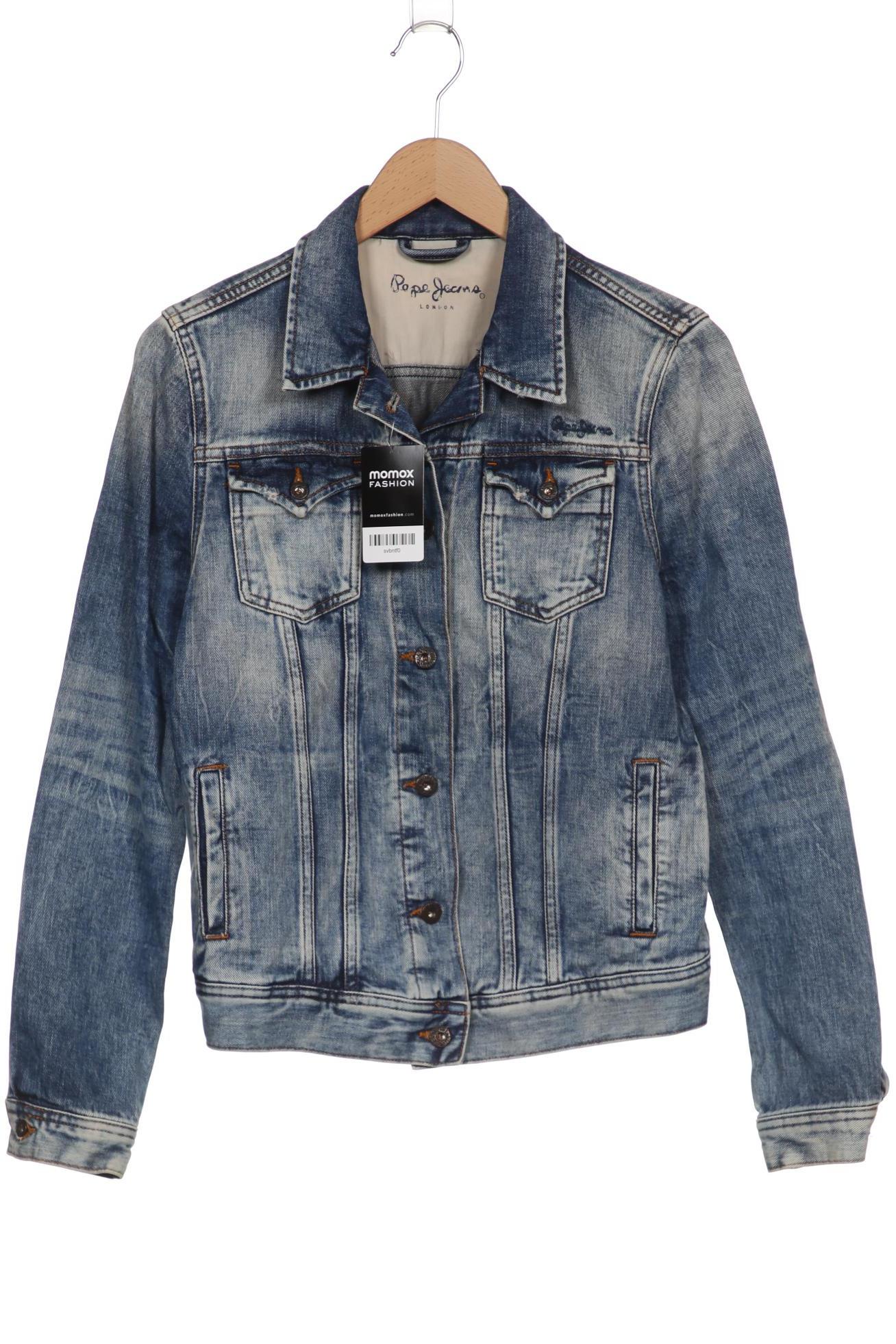 

Pepe Jeans Damen Jacke, blau, Gr. 42