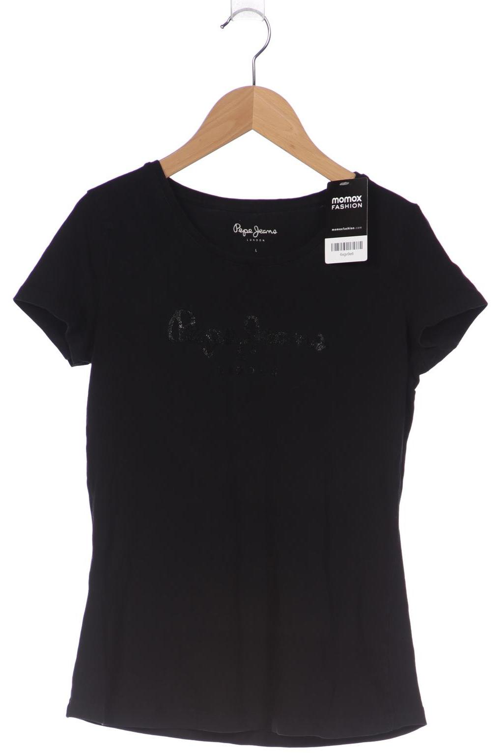 

Pepe Jeans Damen T-Shirt, schwarz, Gr. 42