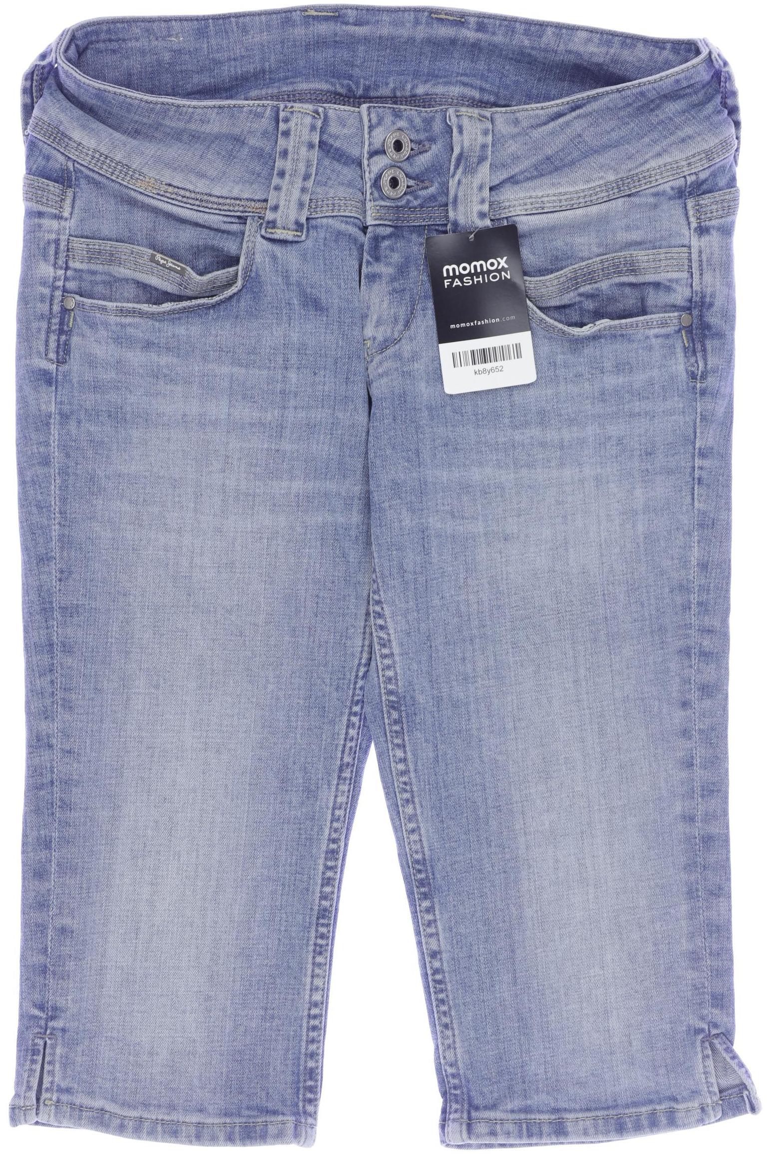 

Pepe Jeans Damen Shorts, blau, Gr. 28