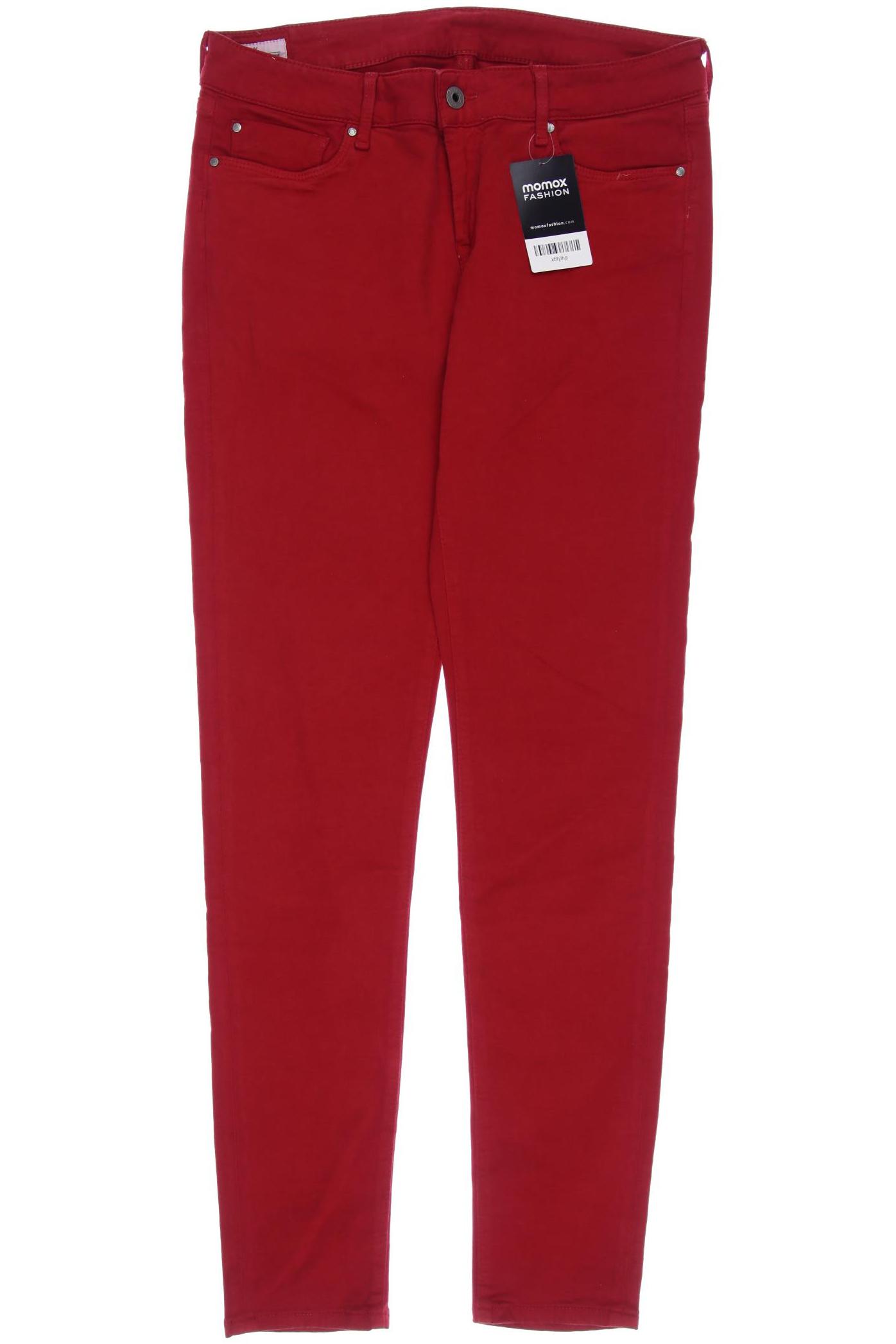 

Pepe Jeans Damen Jeans, rot, Gr. 30