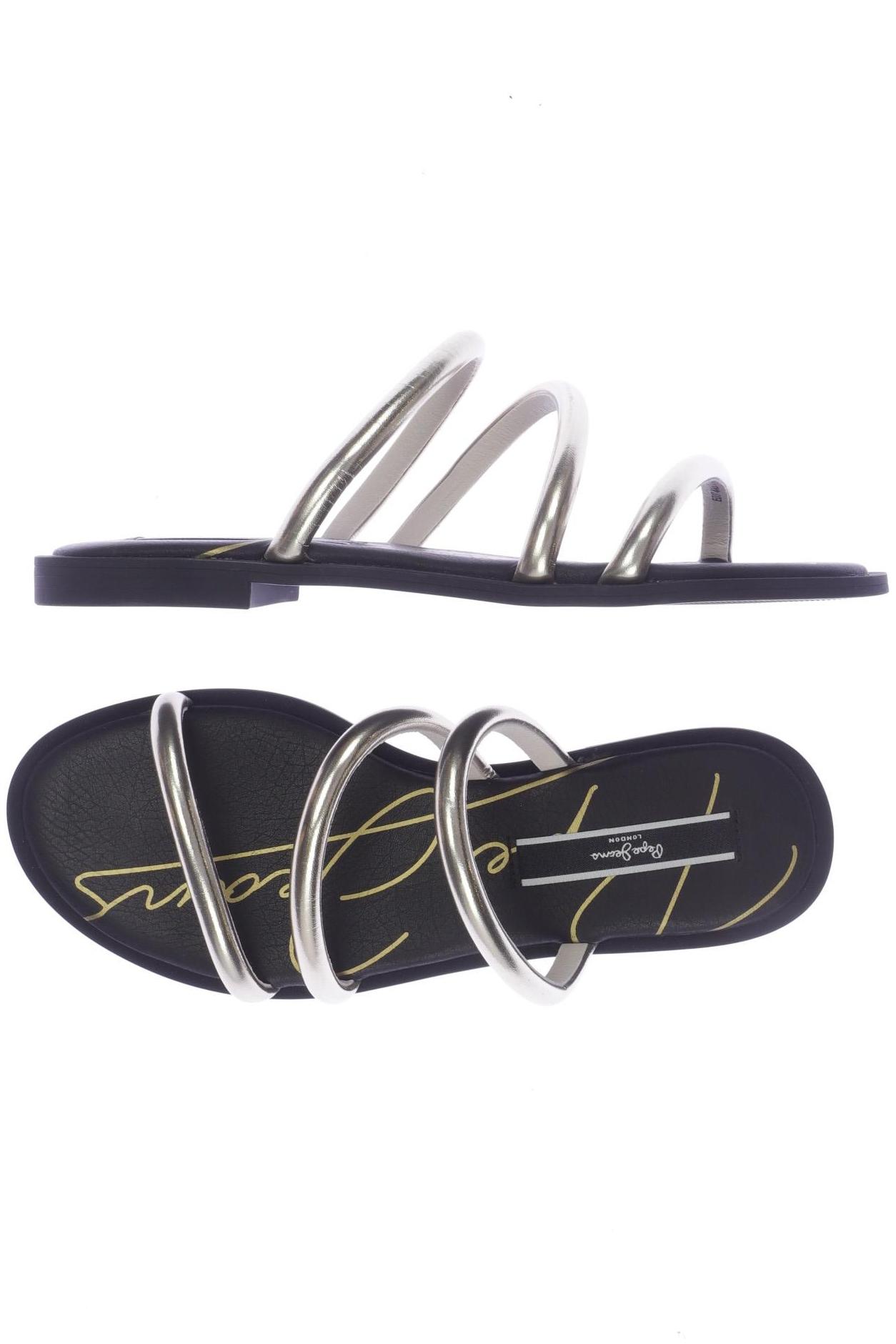 

Pepe Jeans Damen Sandale, gold, Gr. 37