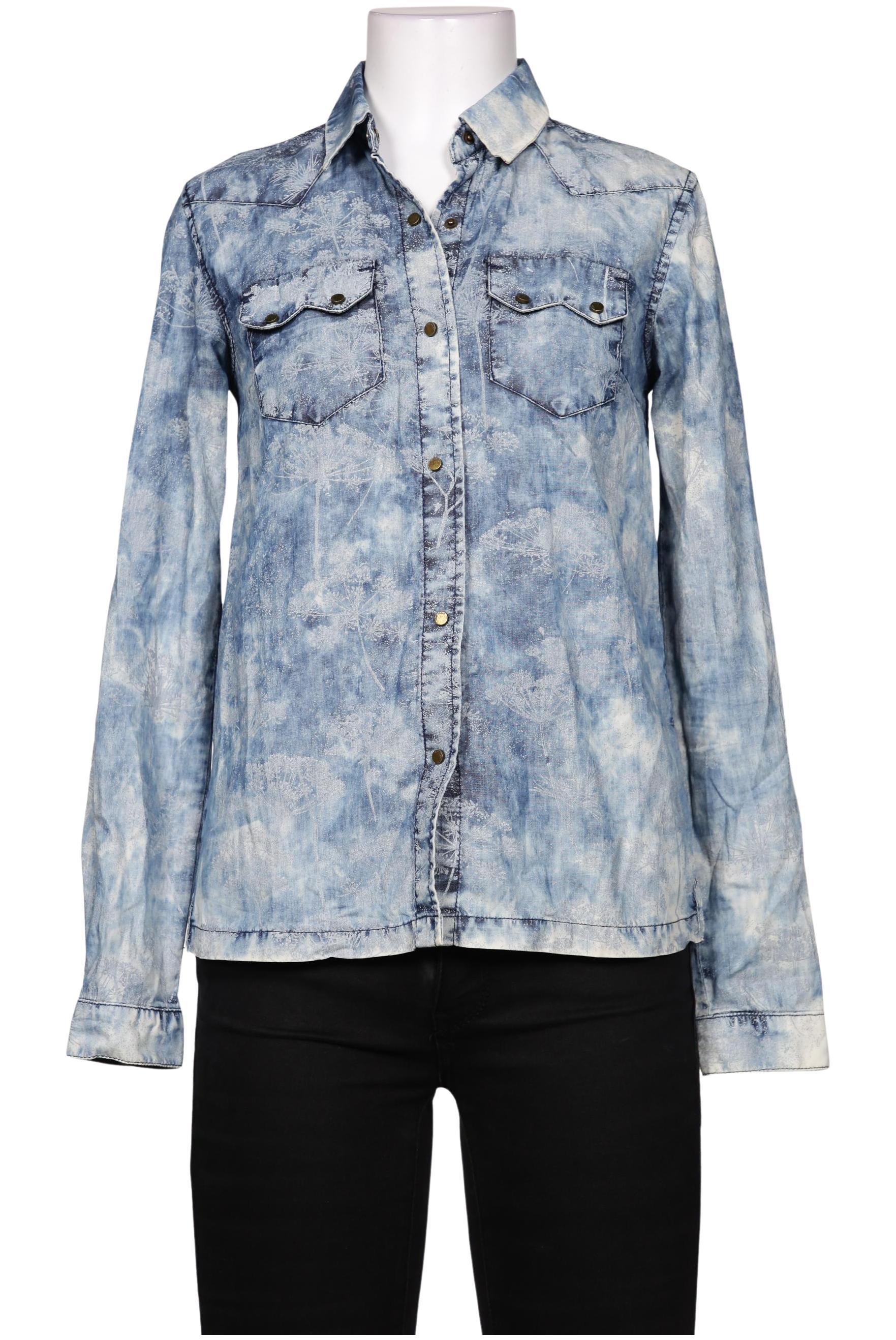 

Pepe Jeans Damen Bluse, blau, Gr. 34