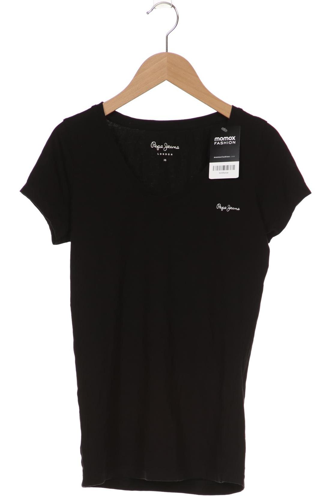 

Pepe Jeans Damen T-Shirt, schwarz, Gr. 34