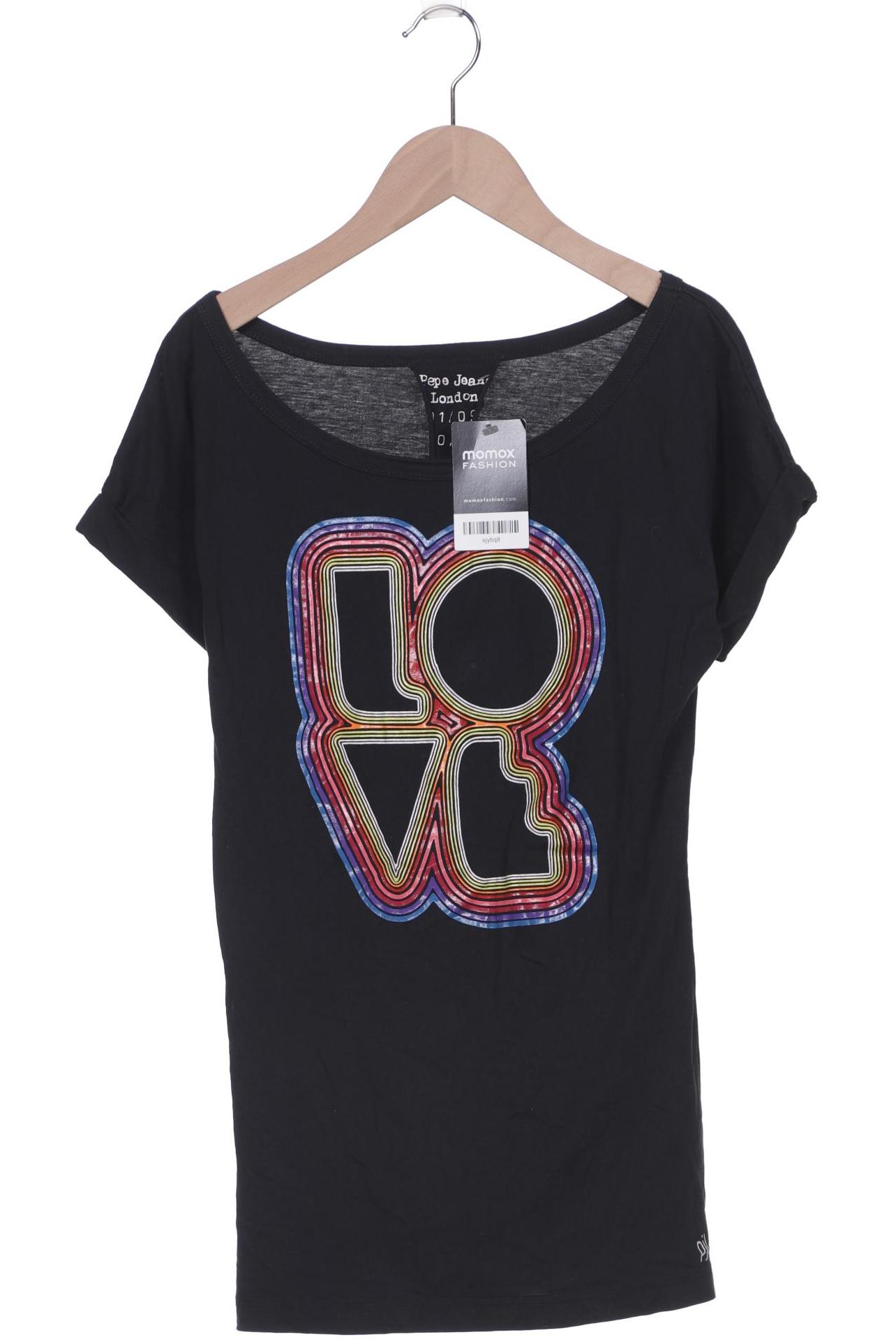 

Pepe Jeans Damen T-Shirt, schwarz