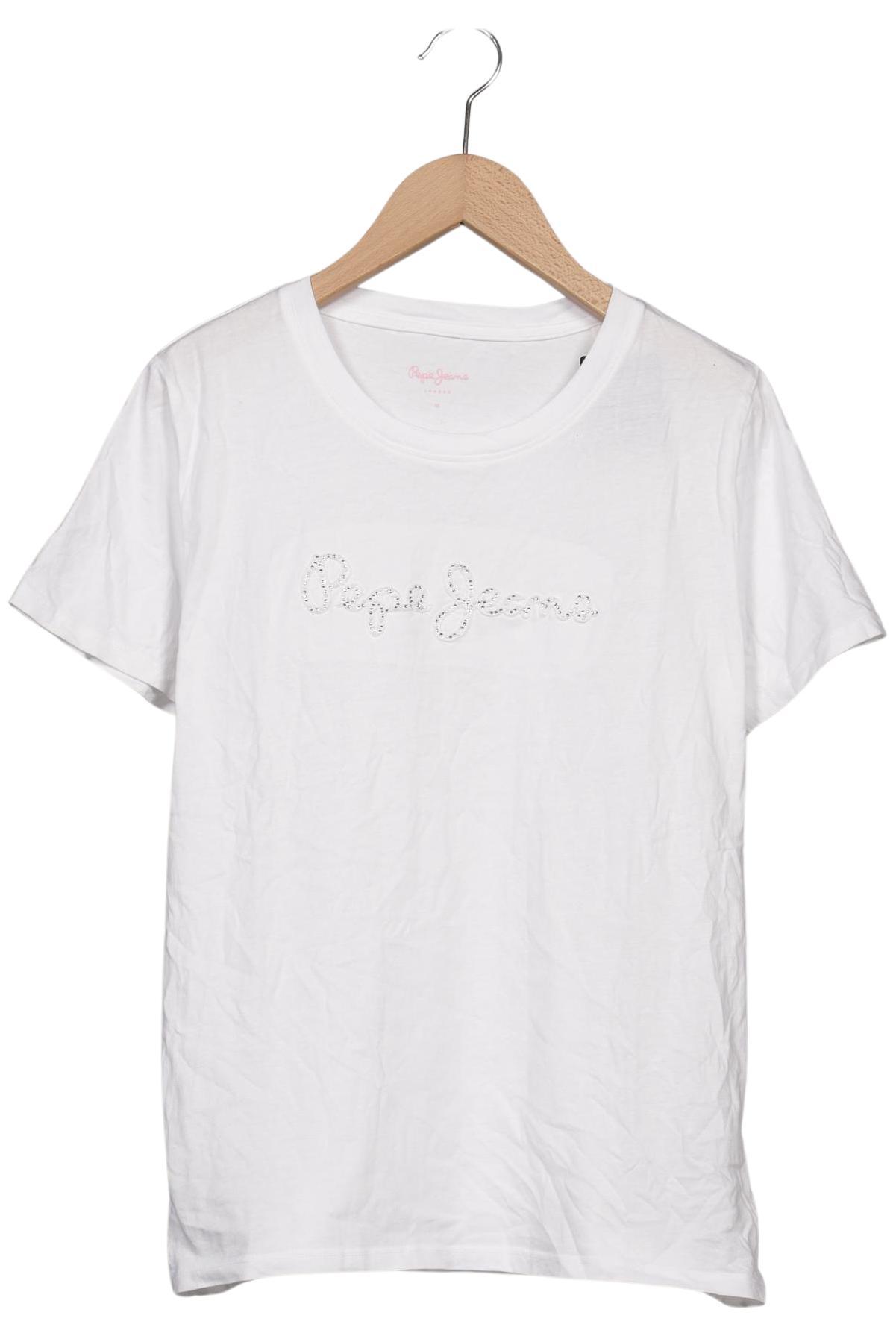 

Pepe Jeans Damen T-Shirt, weiß, Gr. 38