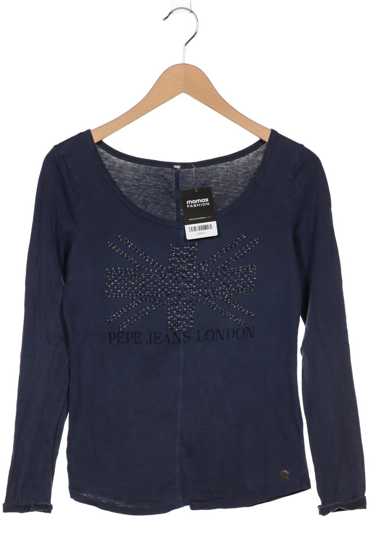 

Pepe Jeans Damen Langarmshirt, marineblau