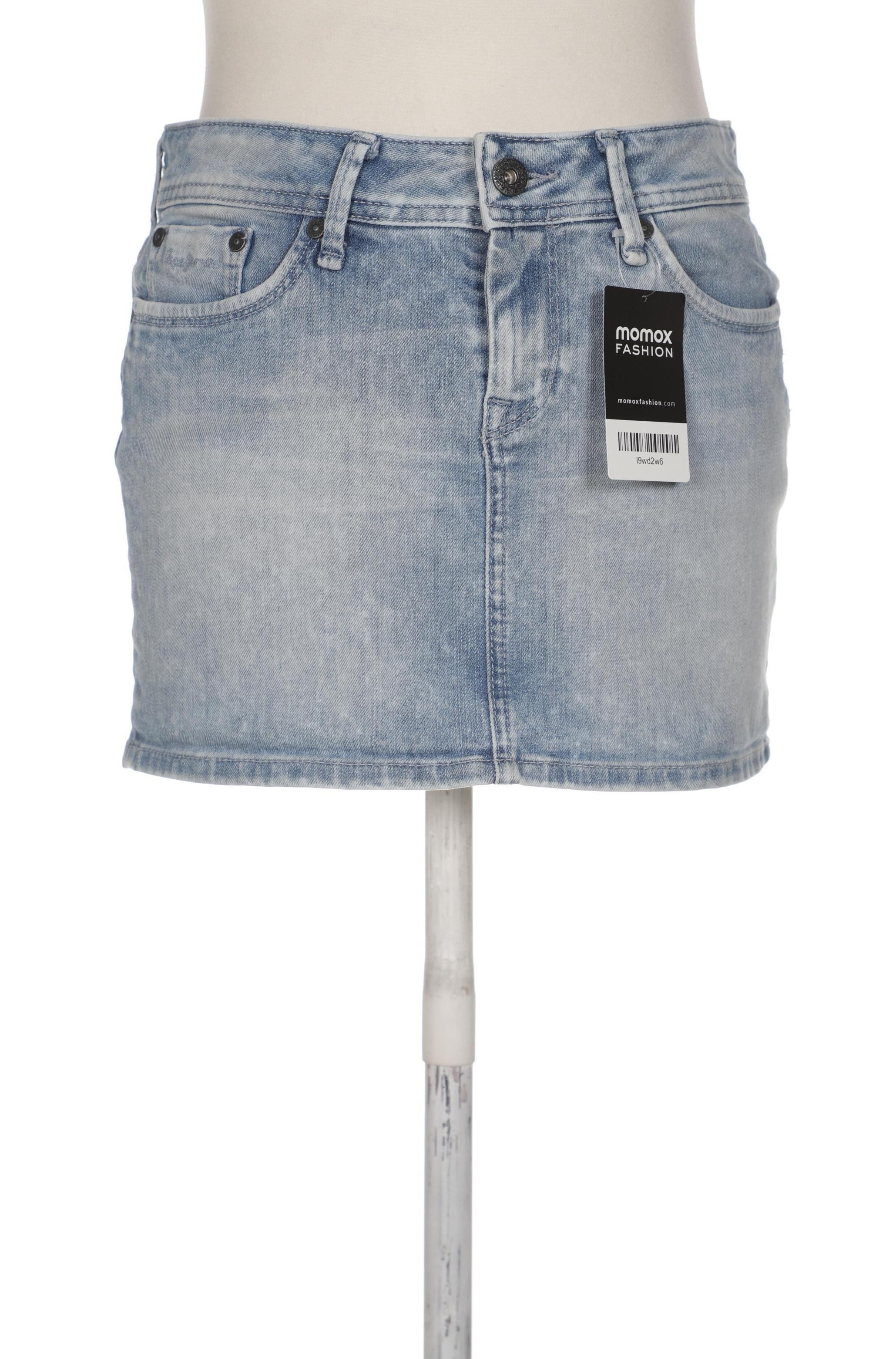 

Pepe Jeans Damen Rock, hellblau, Gr. 26