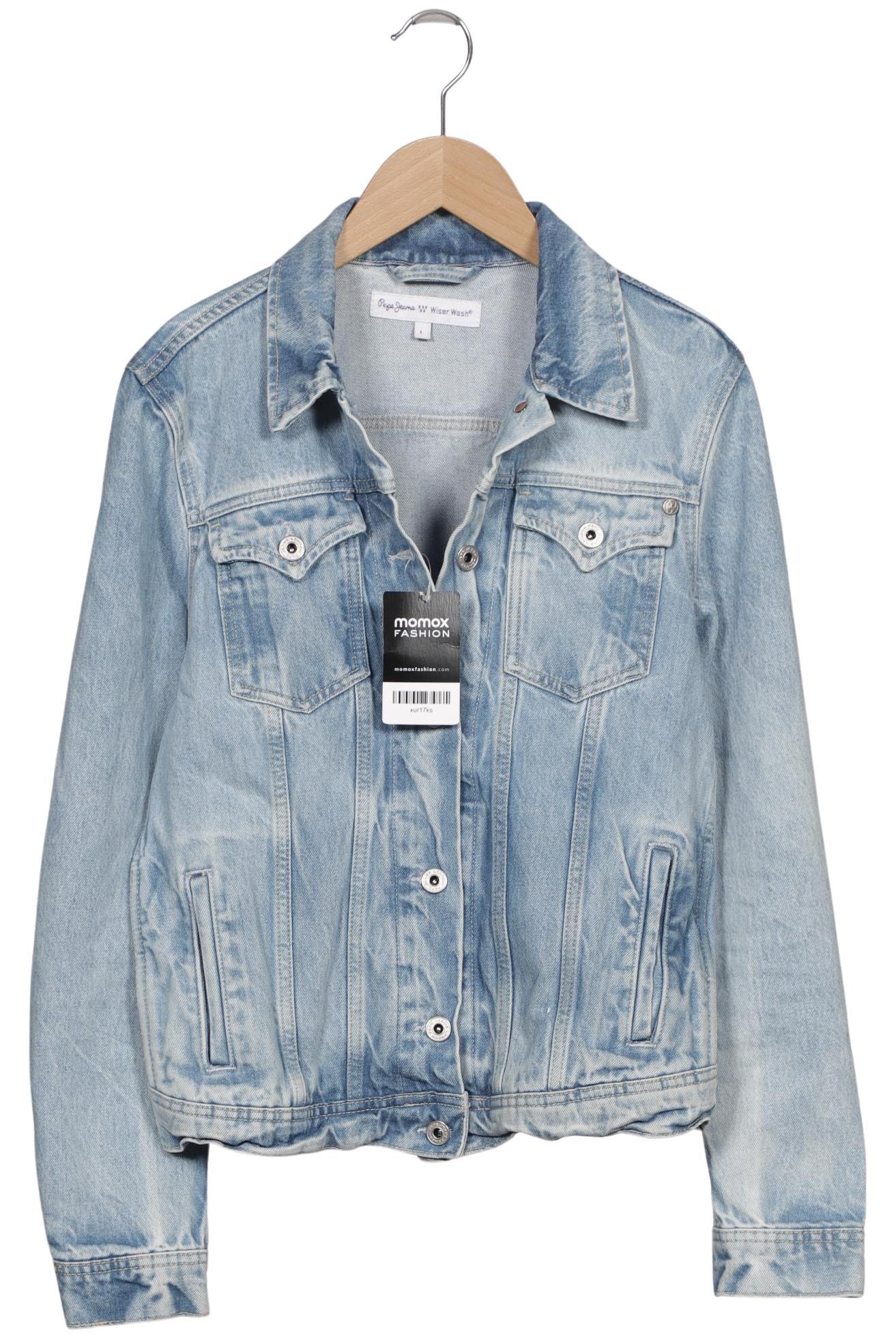 

Pepe Jeans Damen Jacke, hellblau, Gr. 42