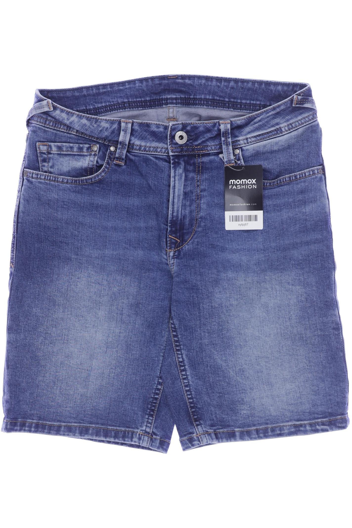 

Pepe Jeans Damen Shorts, blau, Gr. 38