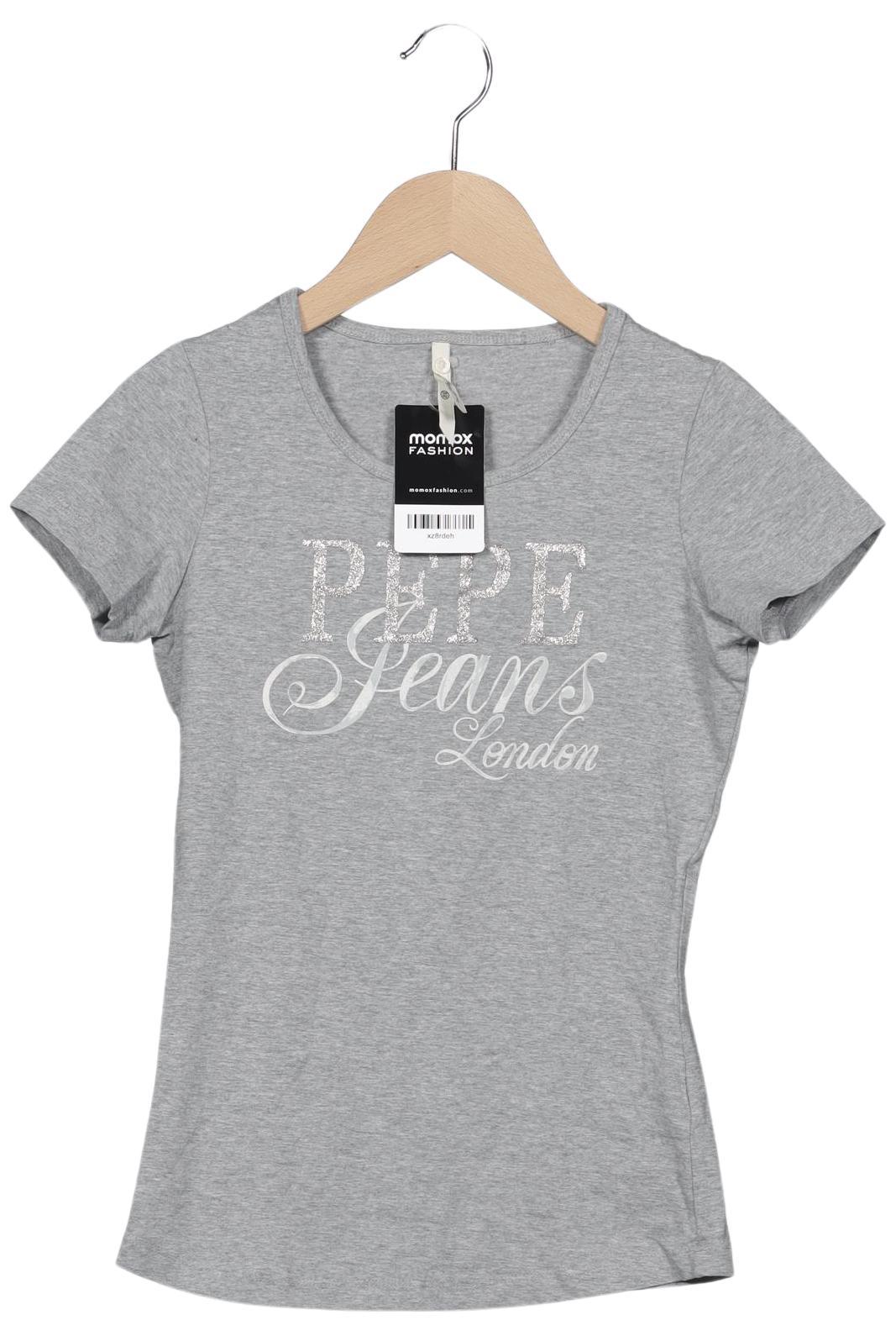 

Pepe Jeans Damen T-Shirt, grau, Gr. 32