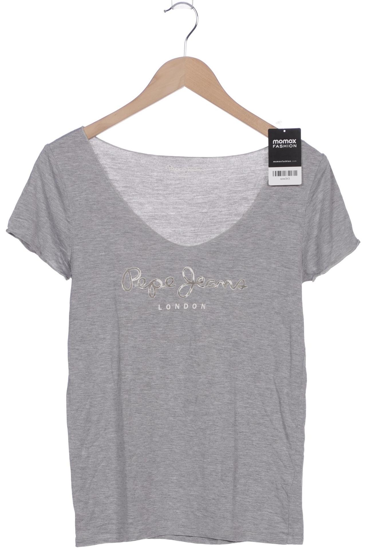 

Pepe Jeans Damen T-Shirt, grau, Gr. 42