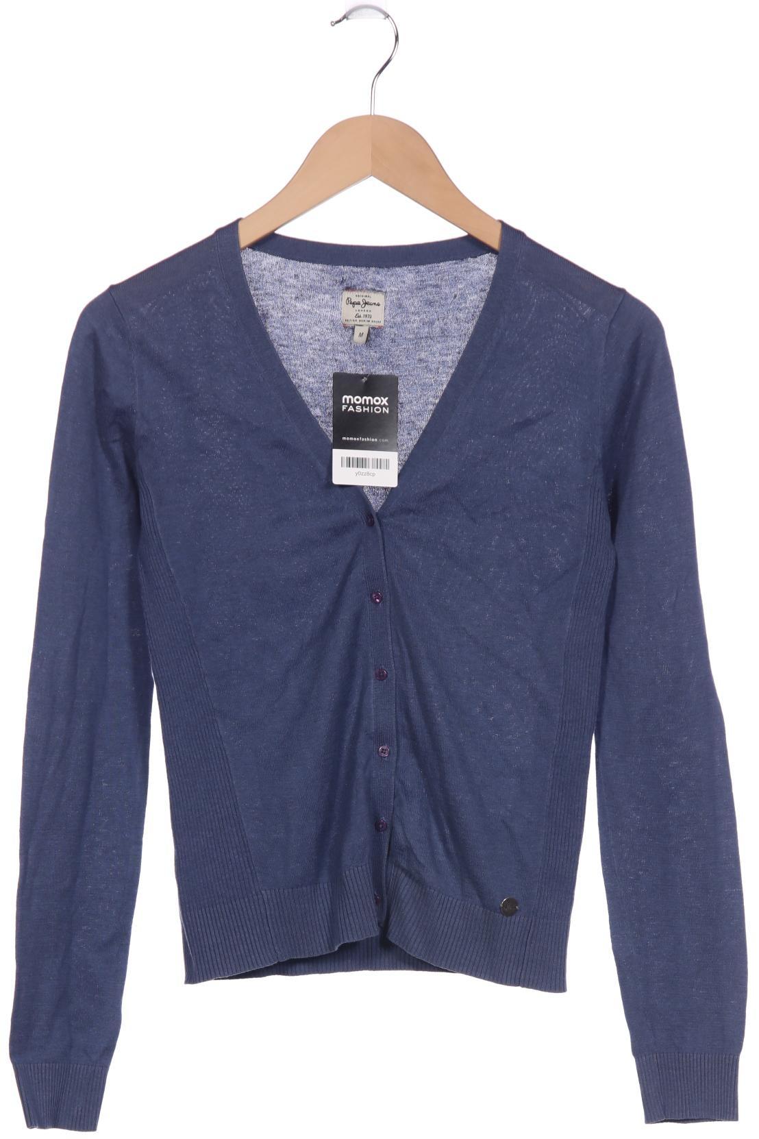 

Pepe Jeans Damen Strickjacke, blau, Gr. 38
