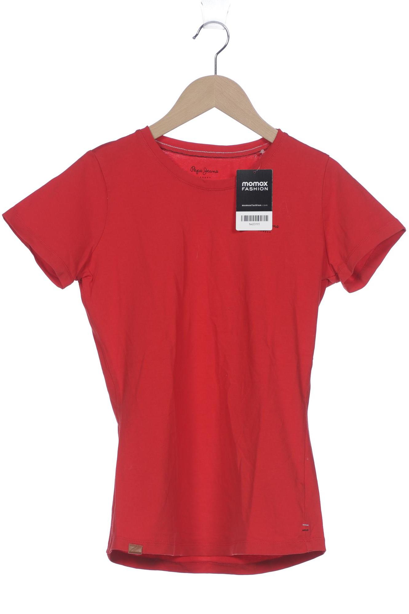 

Pepe Jeans Damen T-Shirt, rot, Gr. 36