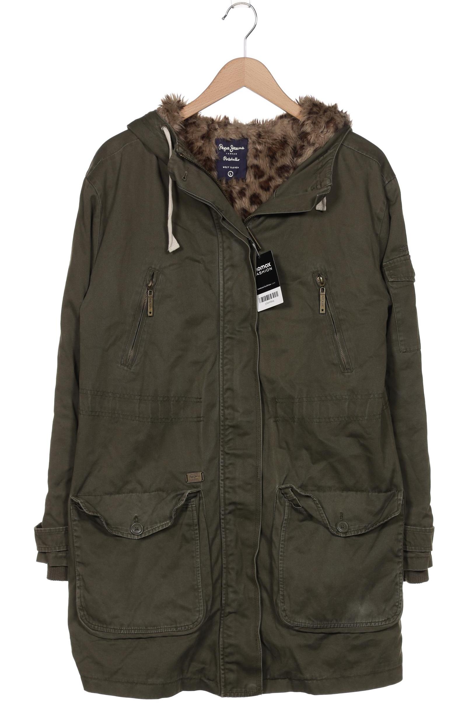 

Pepe Jeans Damen Mantel, grün, Gr. 42