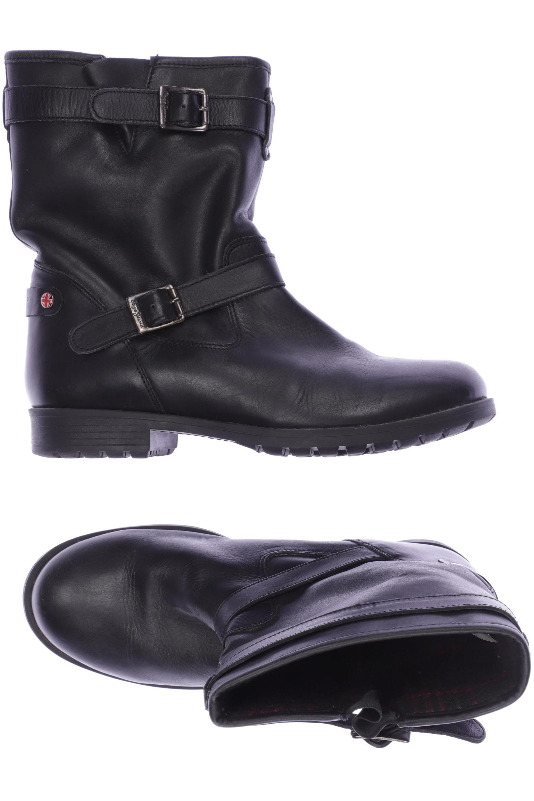

Pepe Jeans Damen Stiefelette, schwarz