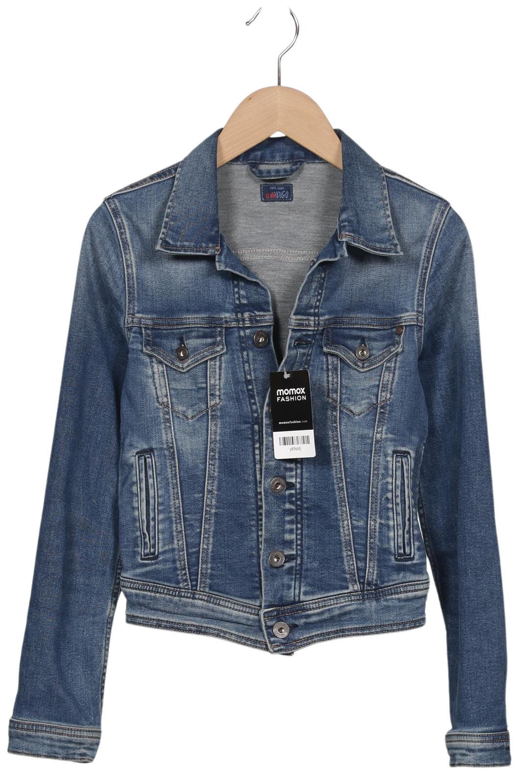 

Pepe Jeans Damen Jacke, blau, Gr. 30