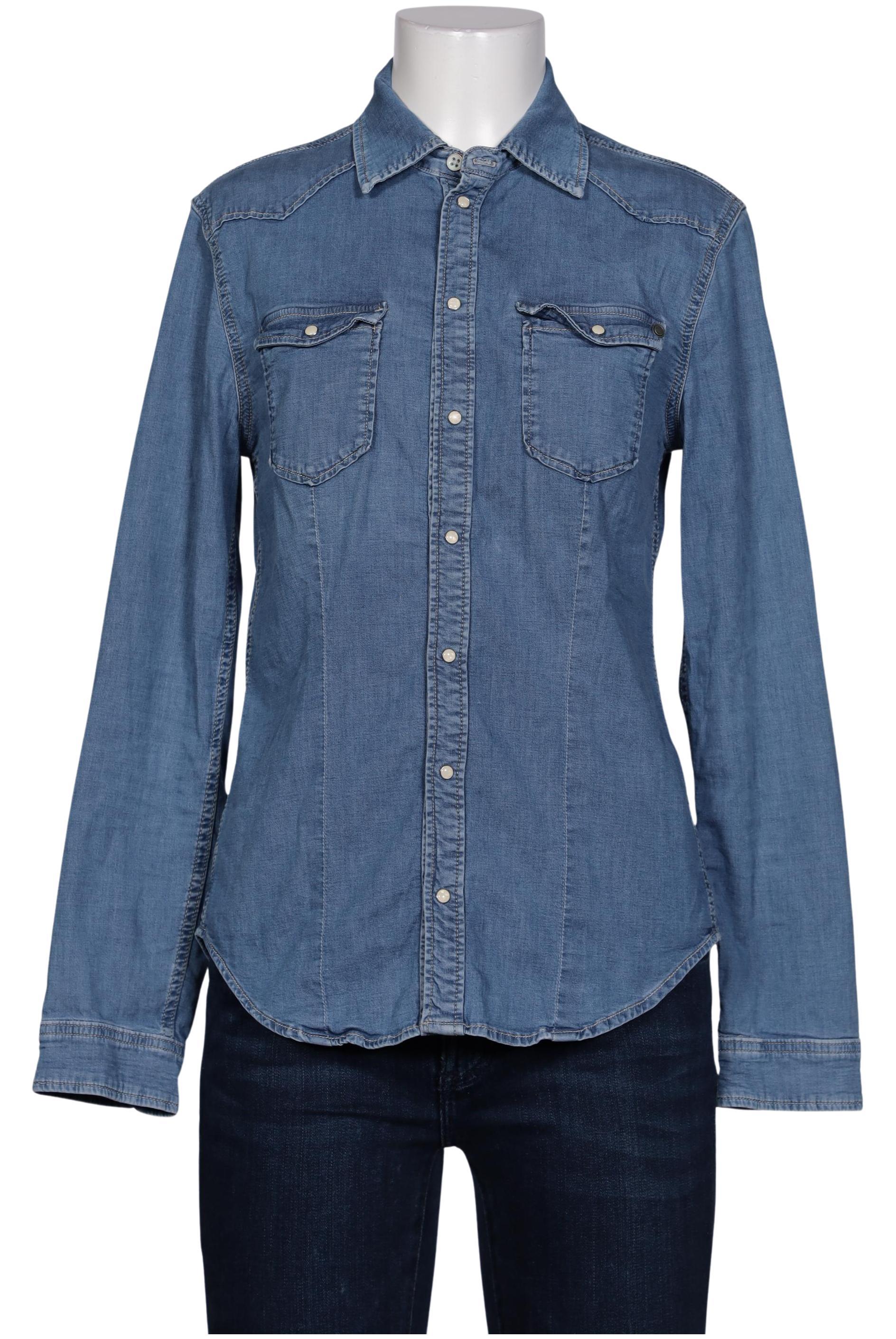 

Pepe Jeans Damen Bluse, blau, Gr. 38