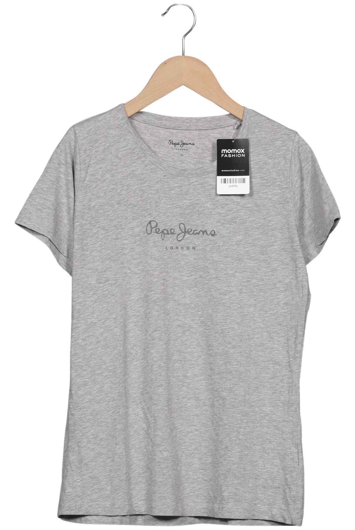 

Pepe Jeans Damen T-Shirt, grau, Gr. 42