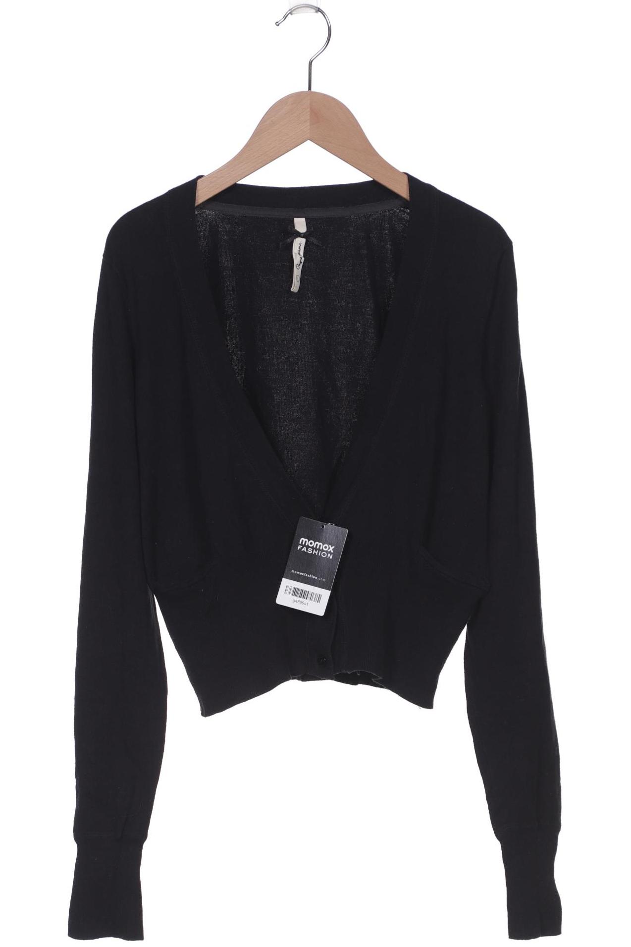 

Pepe Jeans Damen Strickjacke, schwarz, Gr. 42