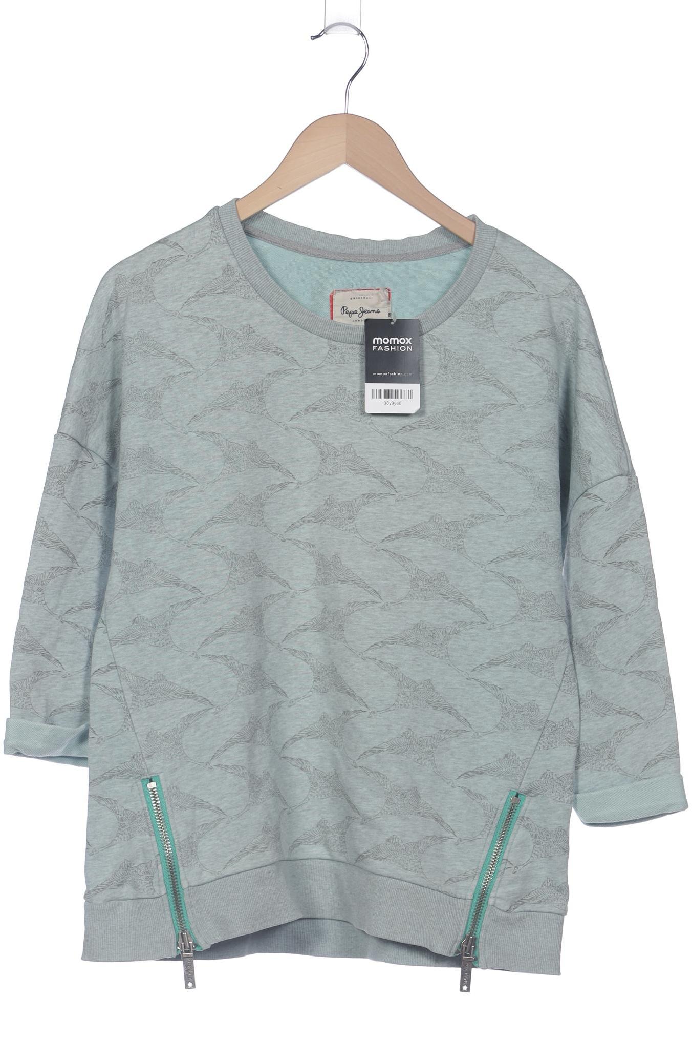 

Pepe Jeans Damen Sweatshirt, türkis, Gr. 38
