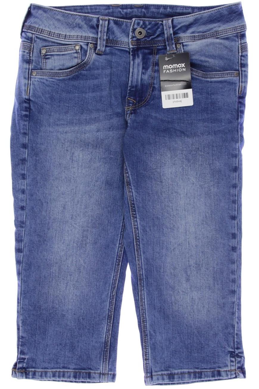 

Pepe Jeans Damen Shorts, blau, Gr. 26