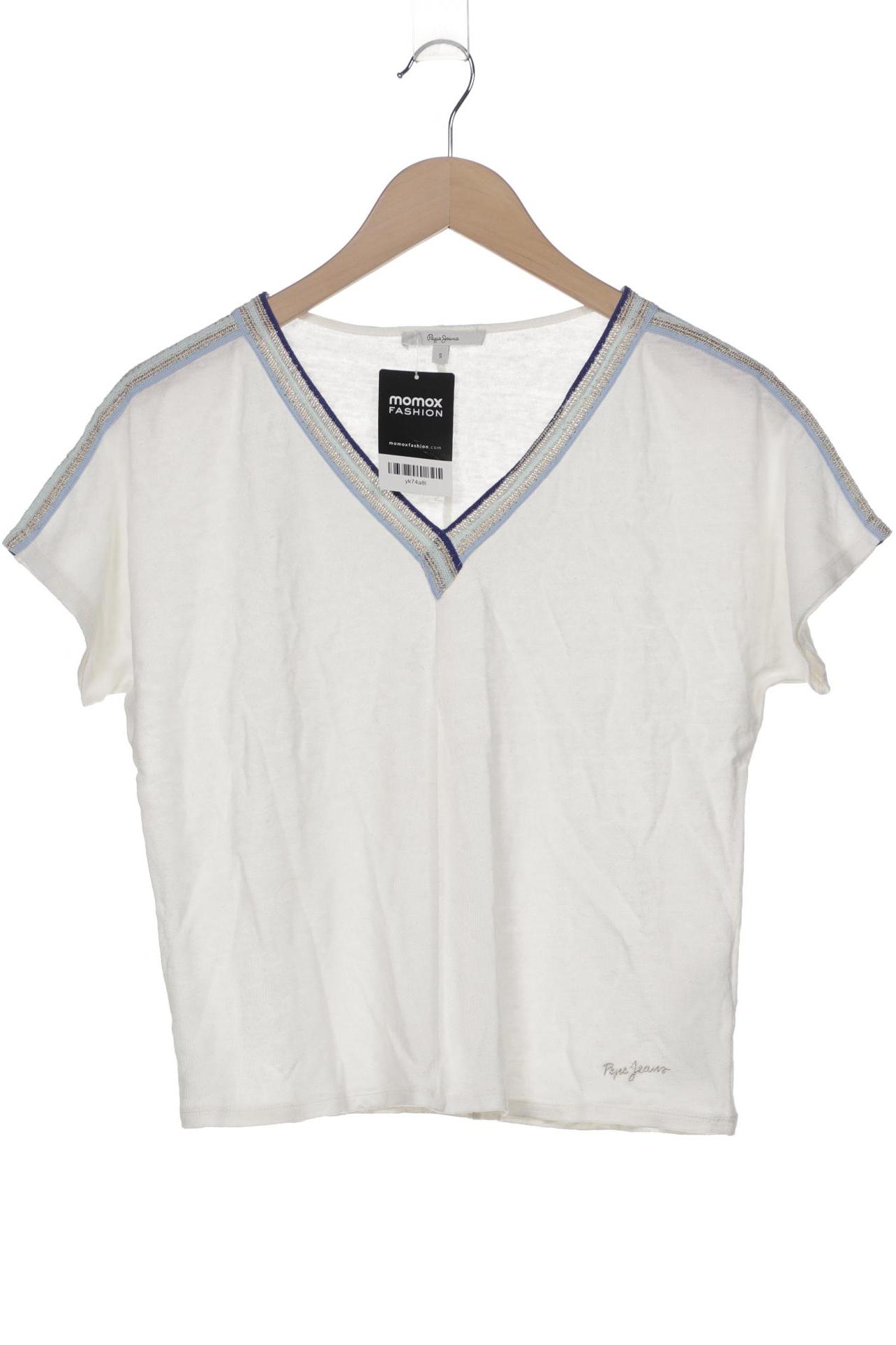 

Pepe Jeans Damen T-Shirt, weiß, Gr. 36