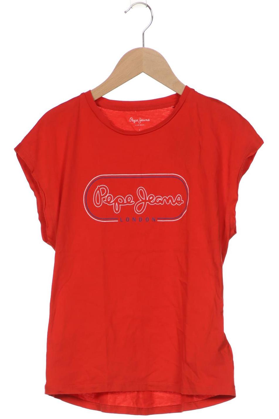 

Pepe Jeans Damen T-Shirt, rot, Gr. 36