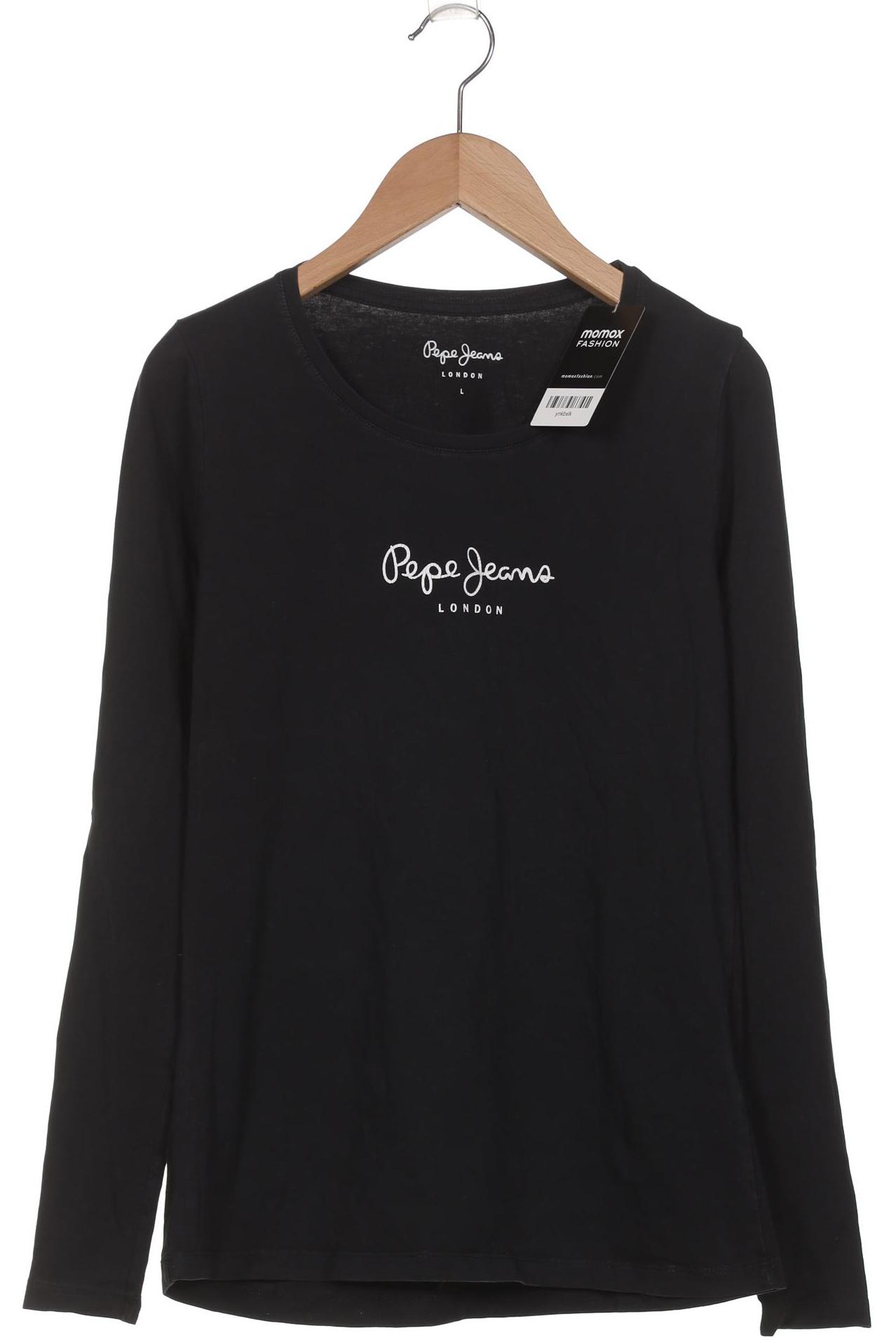 

Pepe Jeans Damen Langarmshirt, schwarz, Gr. 42