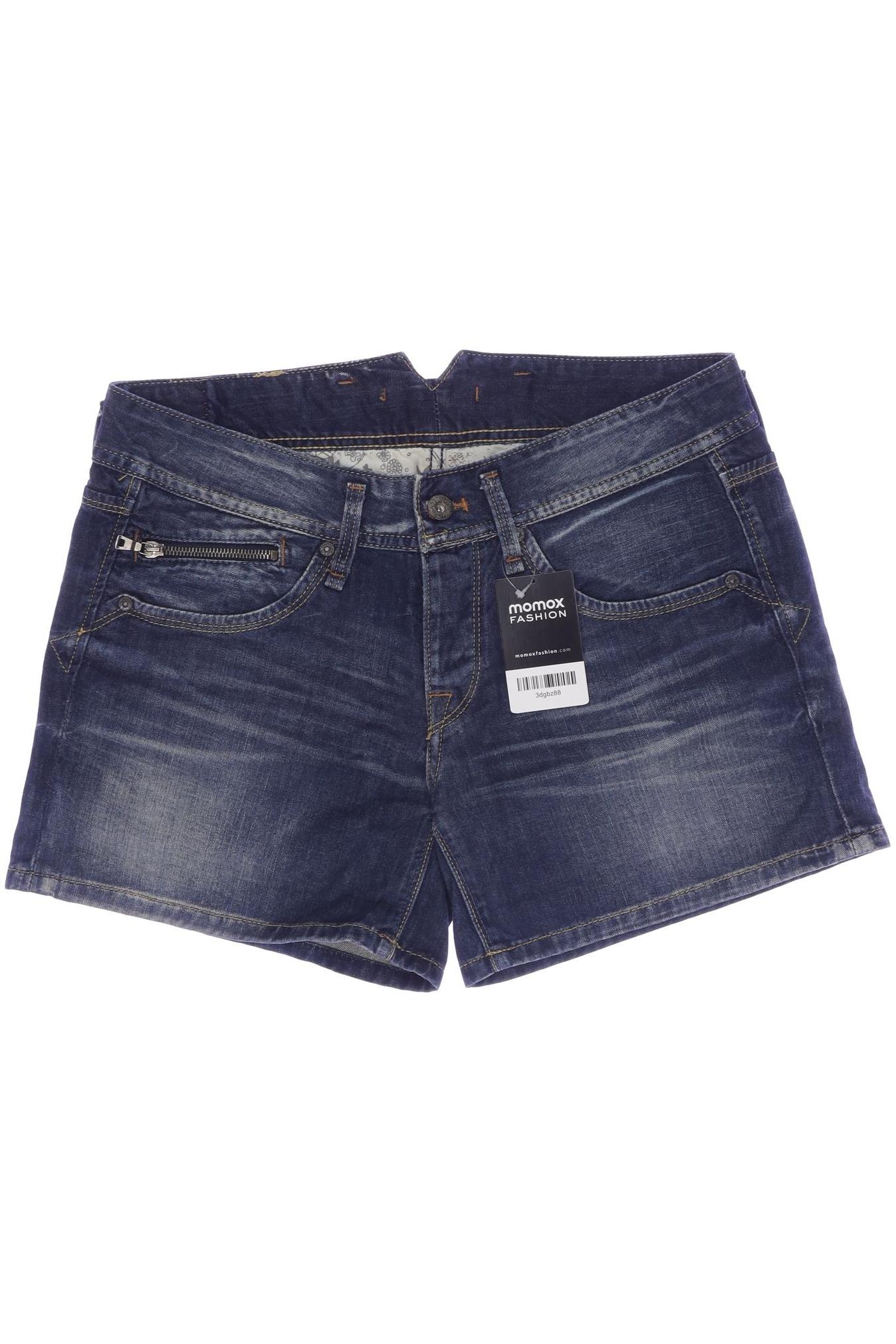 

Pepe Jeans Damen Shorts, blau, Gr. 33