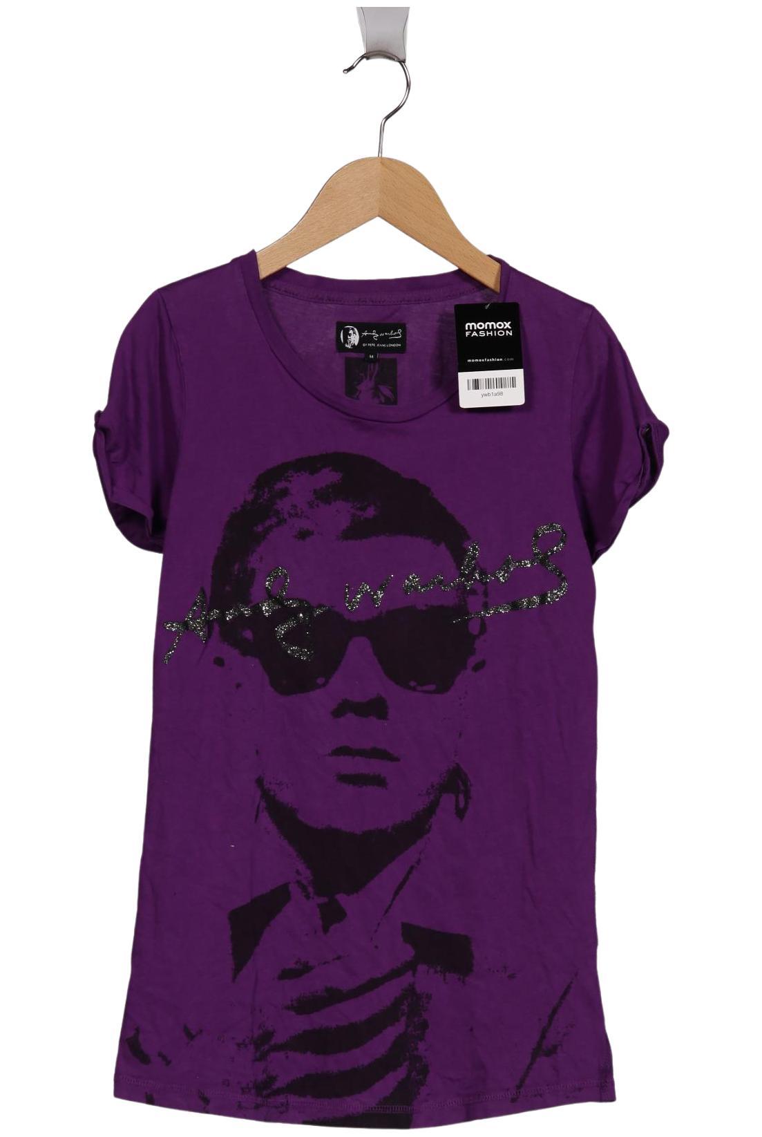 

Pepe Jeans Damen T-Shirt, flieder, Gr. 38