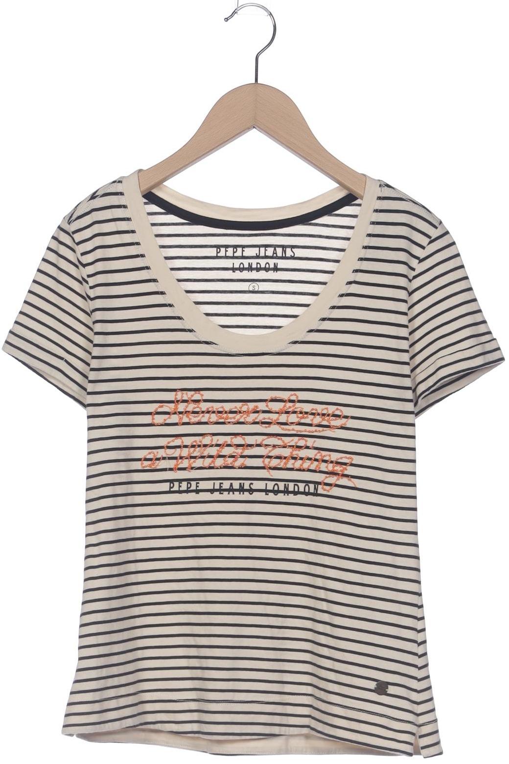 

Pepe Jeans Damen T-Shirt, beige, Gr. 36