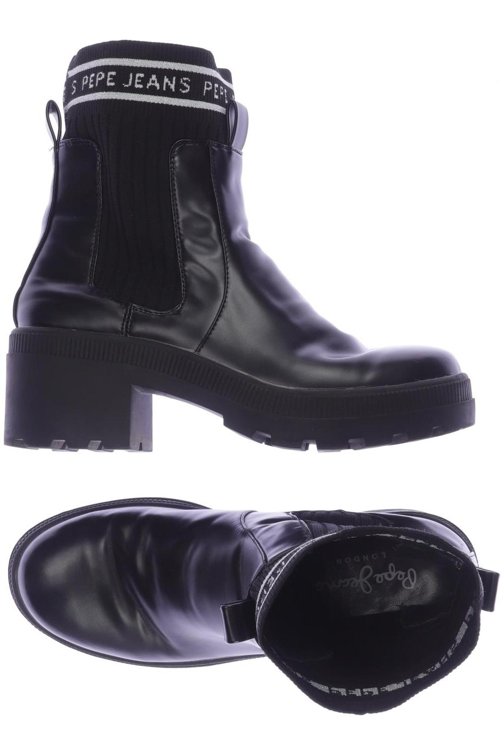 

Pepe Jeans Damen Stiefelette, schwarz, Gr. 41