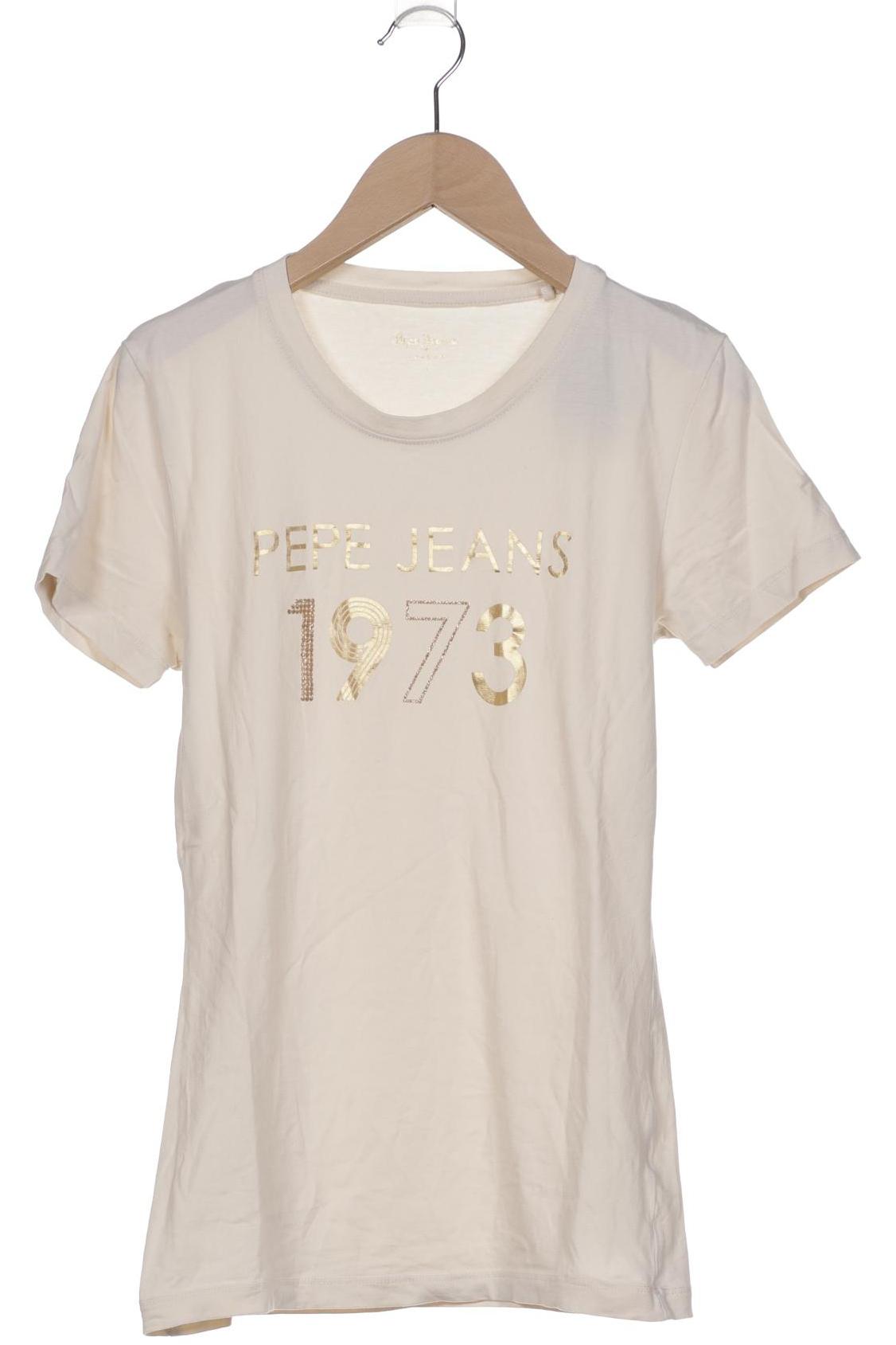 

Pepe Jeans Damen T-Shirt, beige, Gr. 36
