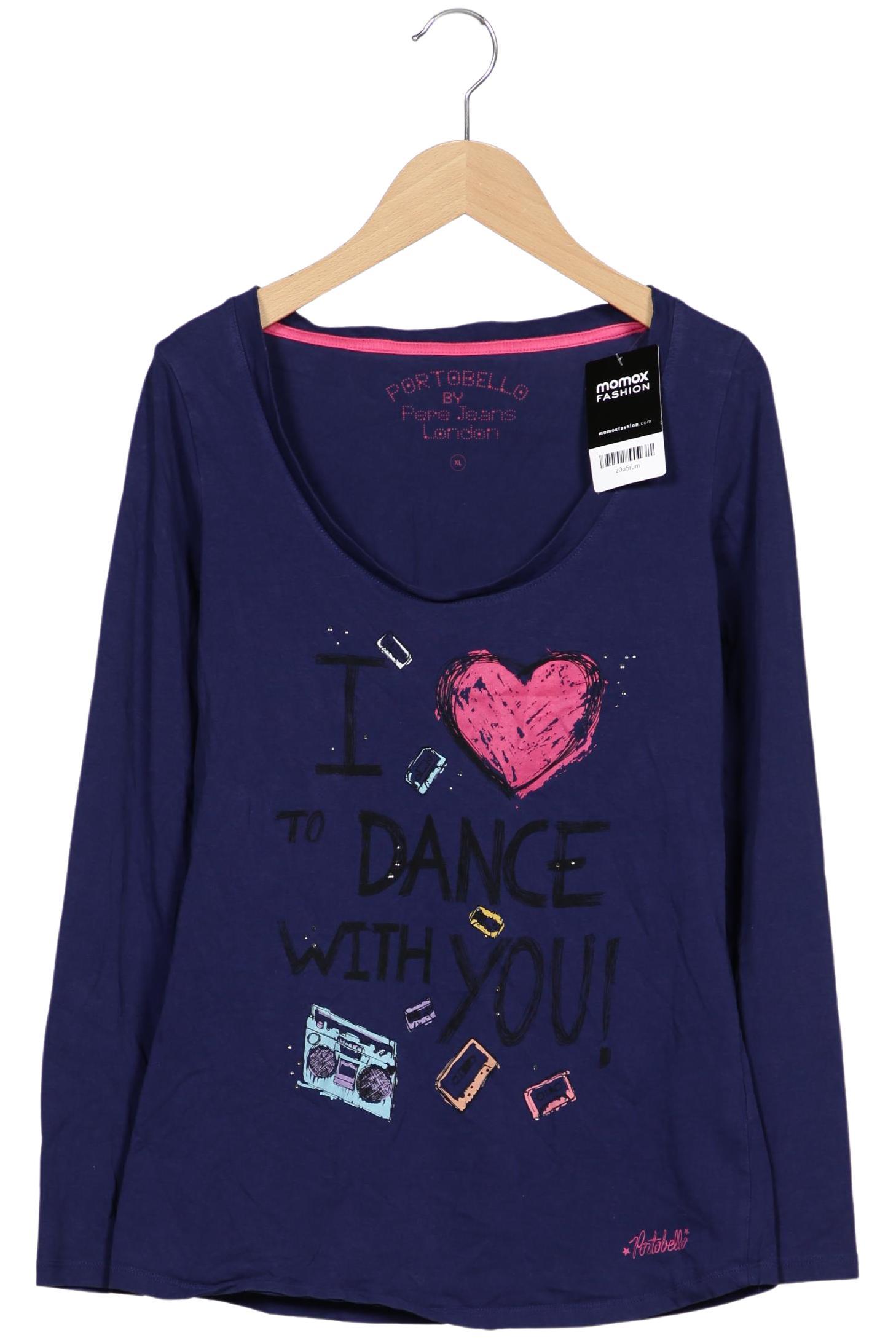 

Pepe Jeans Damen Langarmshirt, marineblau, Gr. 44