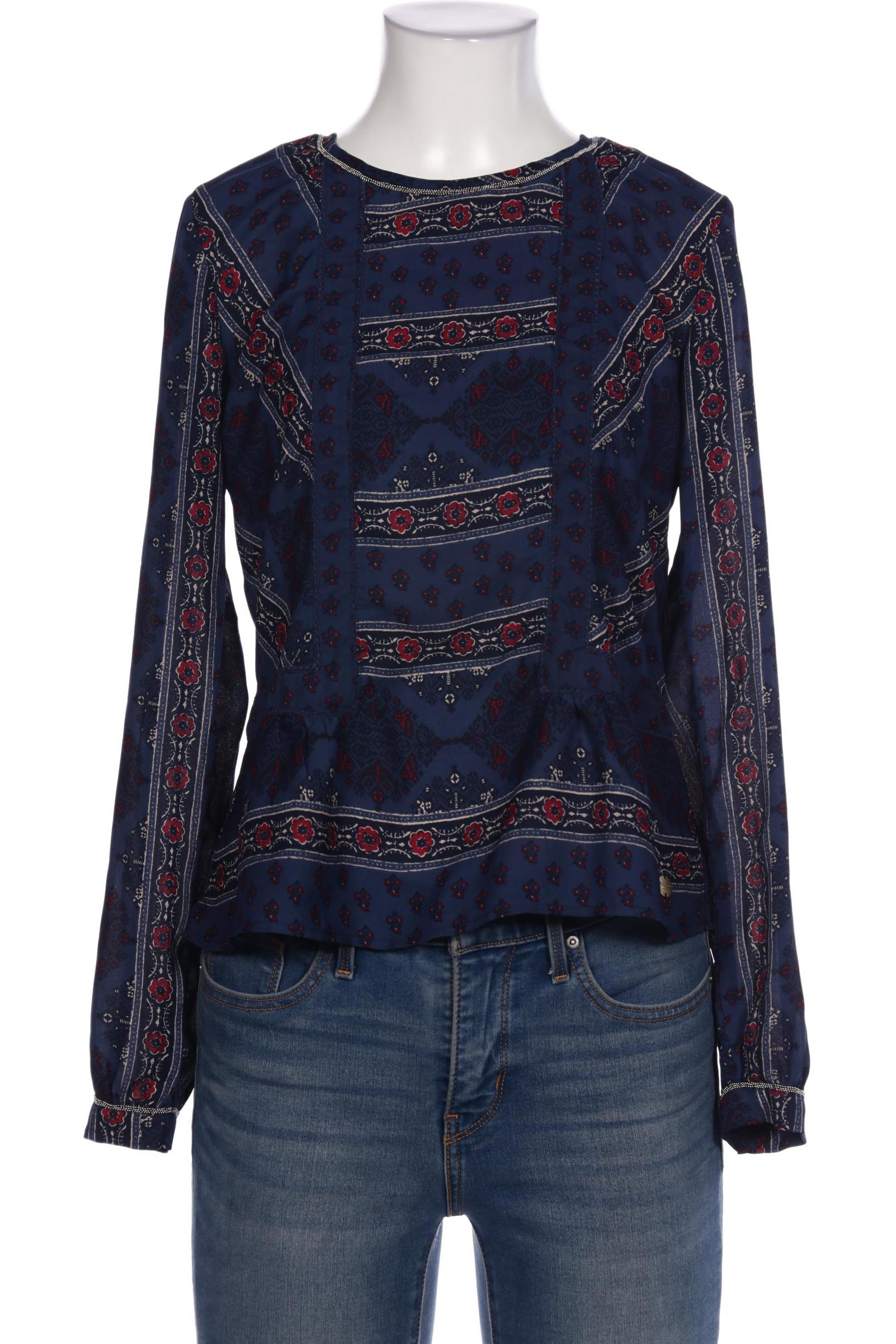 

Pepe Jeans Damen Bluse, marineblau, Gr. 34