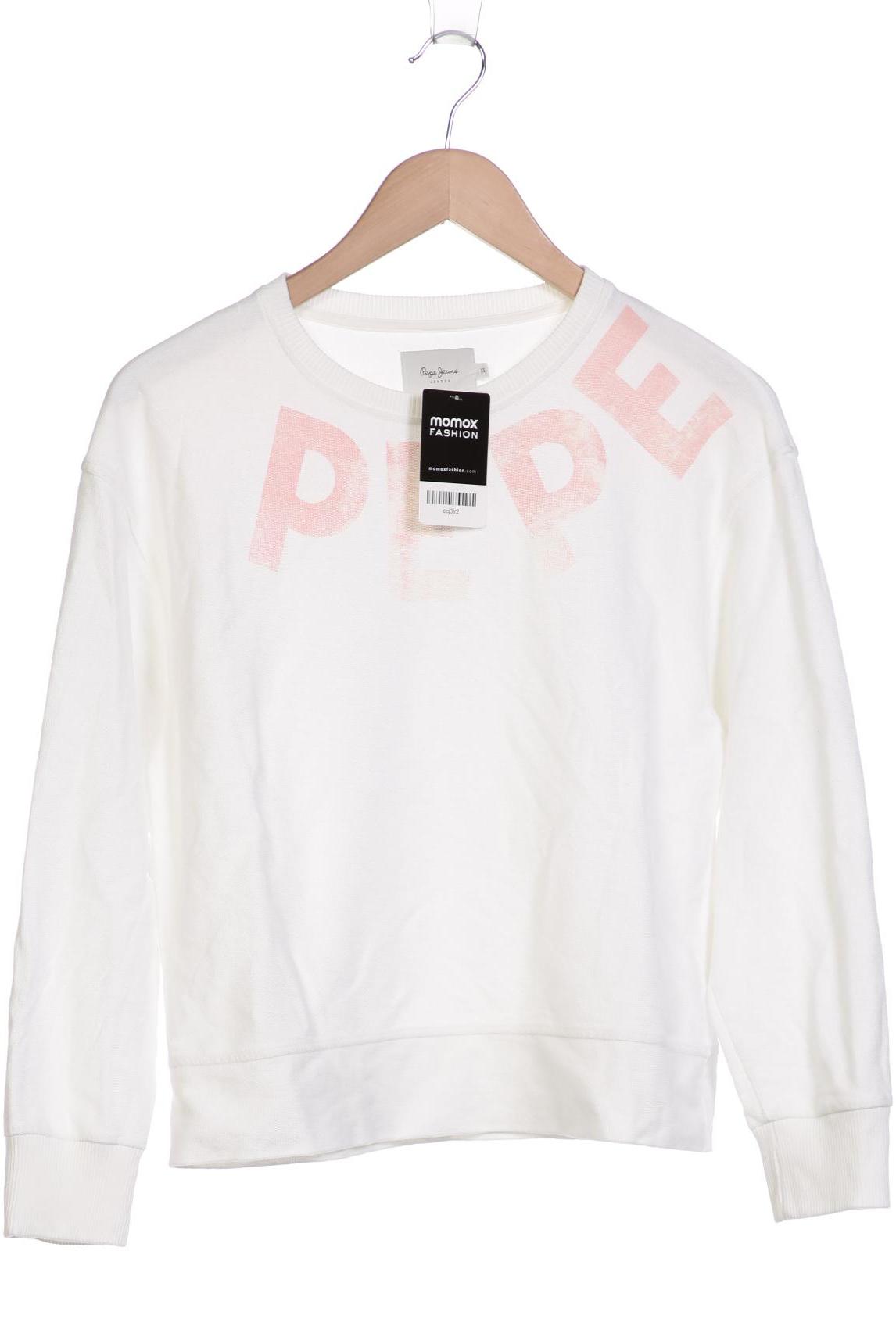 

Pepe Jeans Damen Sweatshirt, weiß, Gr. 34