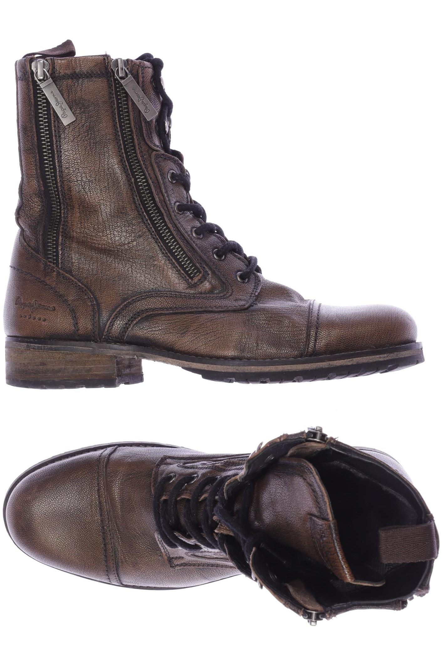 

Pepe Jeans Damen Stiefelette, braun, Gr. 40