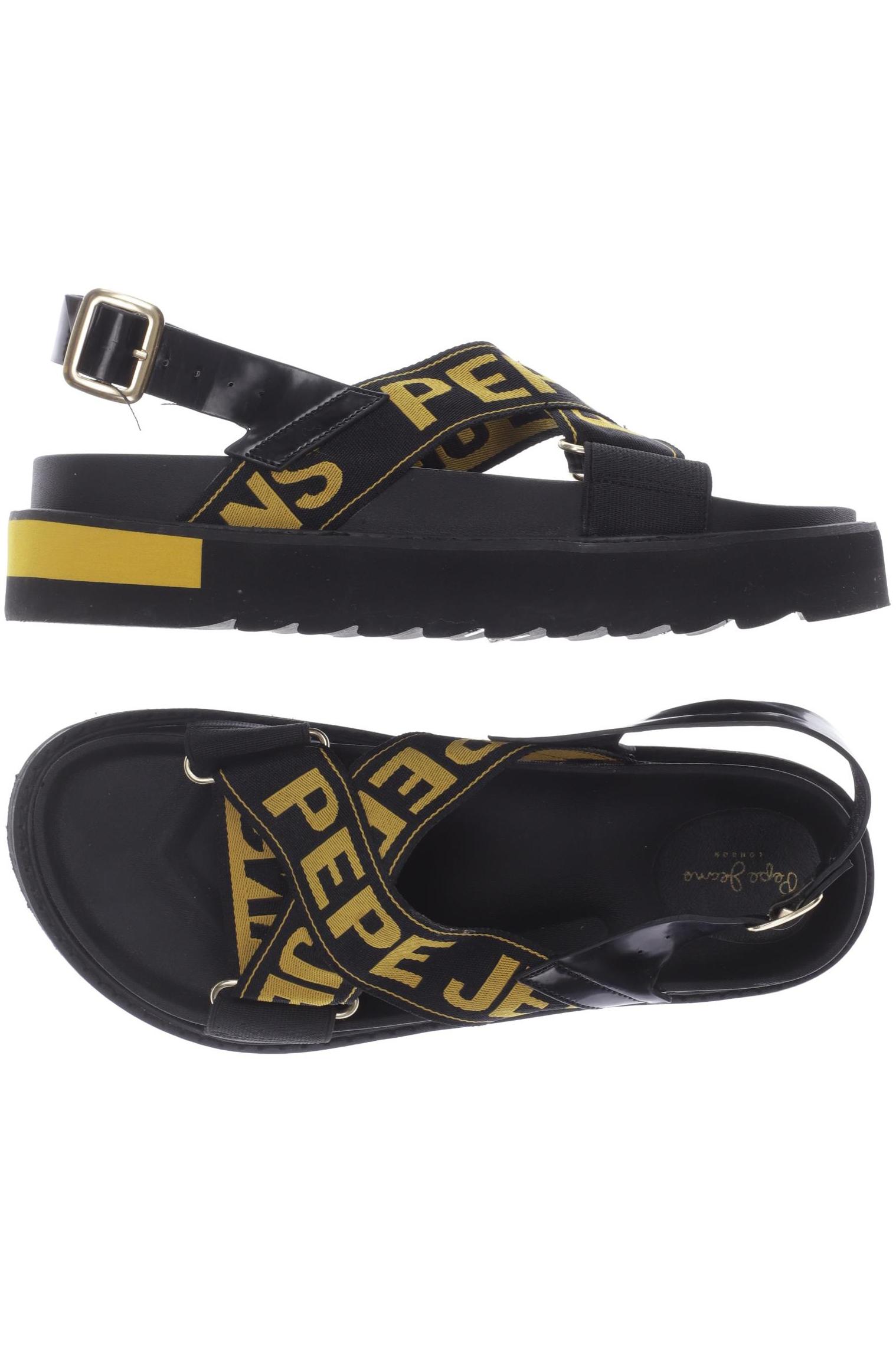 

Pepe Jeans Damen Sandale, schwarz